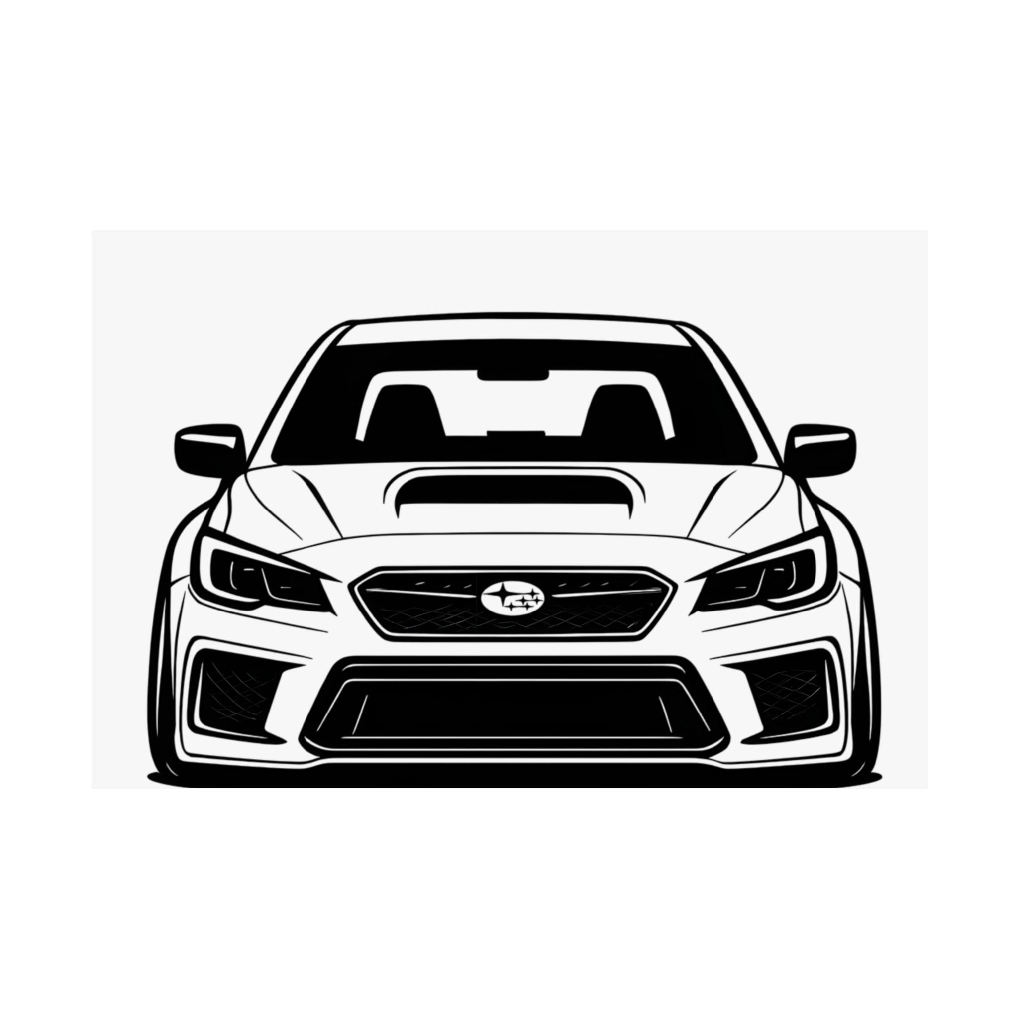 Subaru Wrx Poster