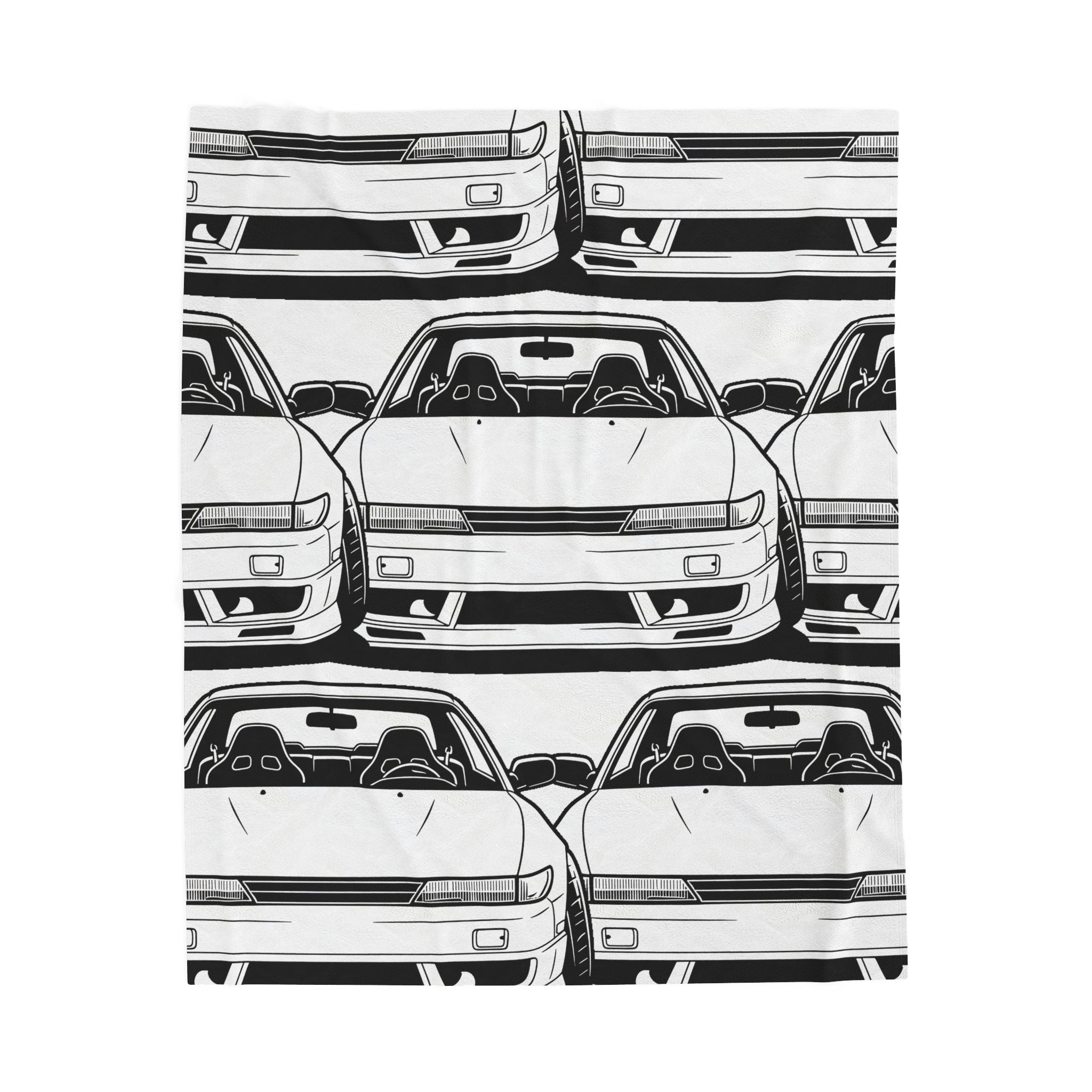 Nissan Silvia S13 Velveteen Plush Blanket