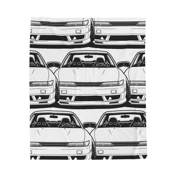 Nissan Silvia S13 Velveteen Plush Blanket