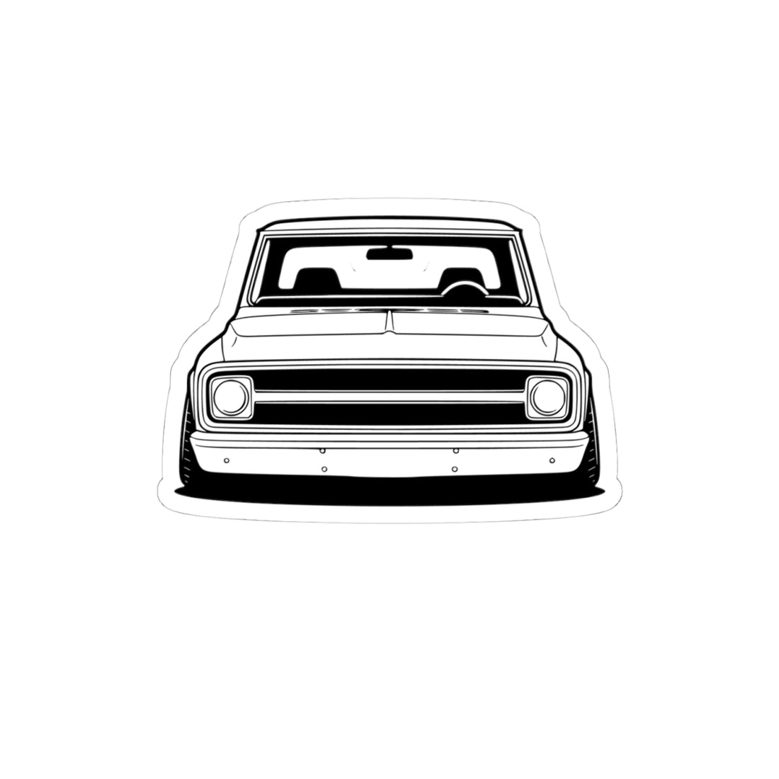 Chevy C10 Pickup (1967-72) Pro-Touring Sticker
