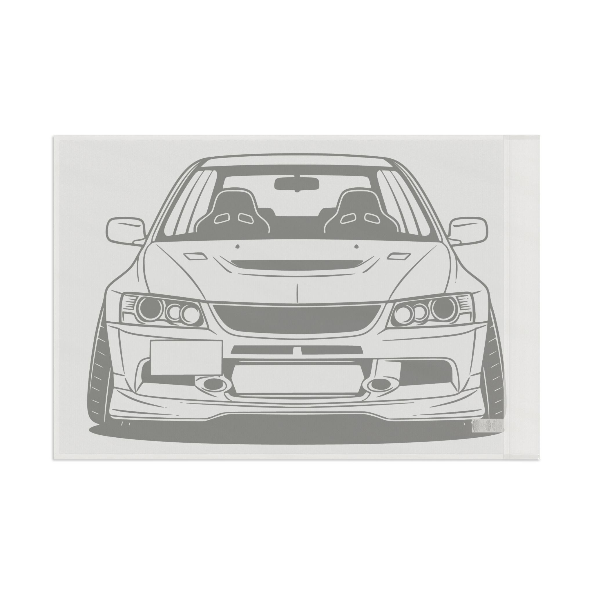 Mitsubishi Evo IX (2005-07) Garage Flag