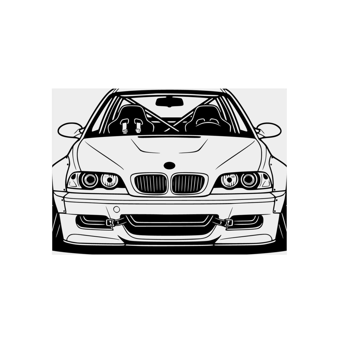 BMW E46 M3 (2000-06) Metal Wall Sign