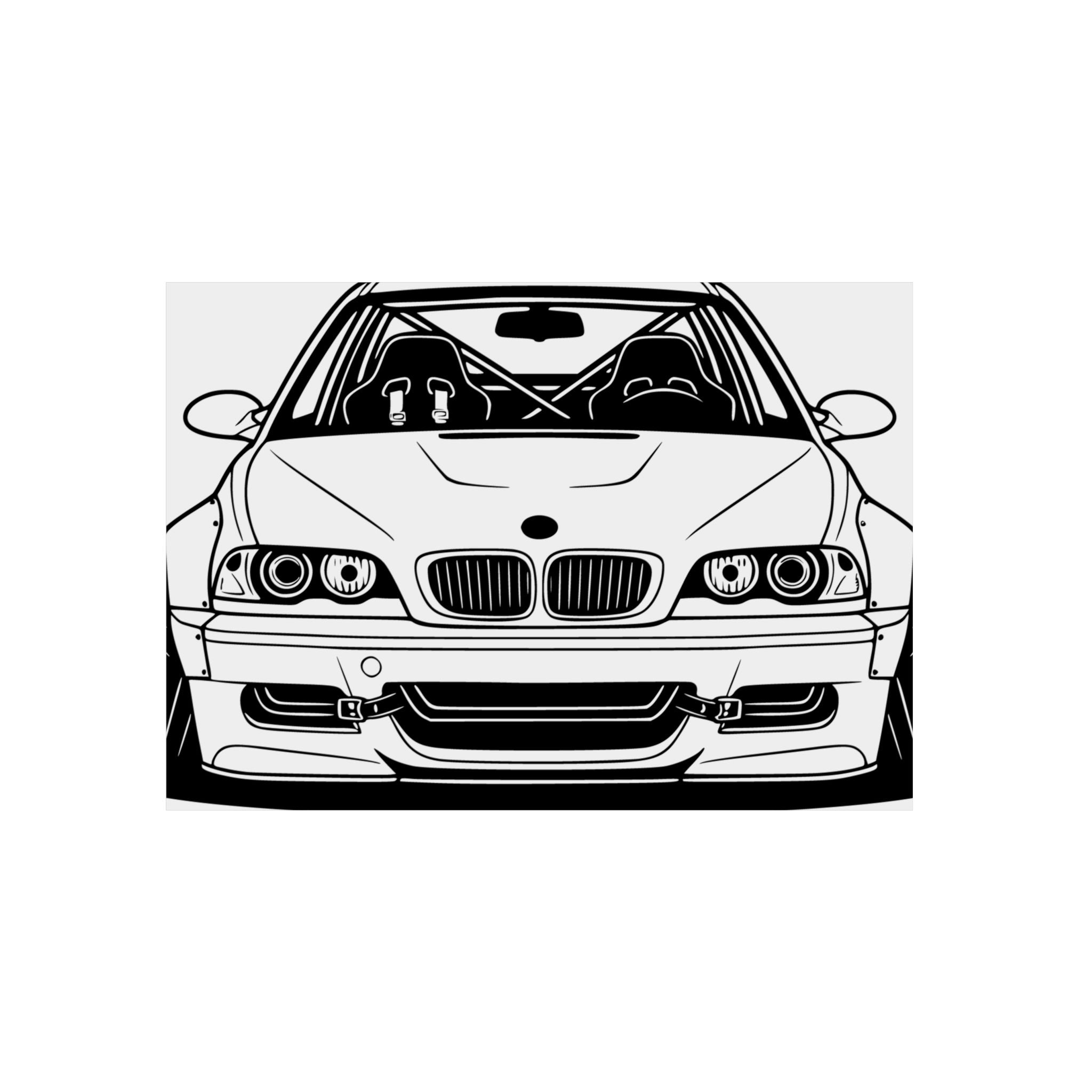 BMW E46 M3 (2000-06) Metal Wall Sign