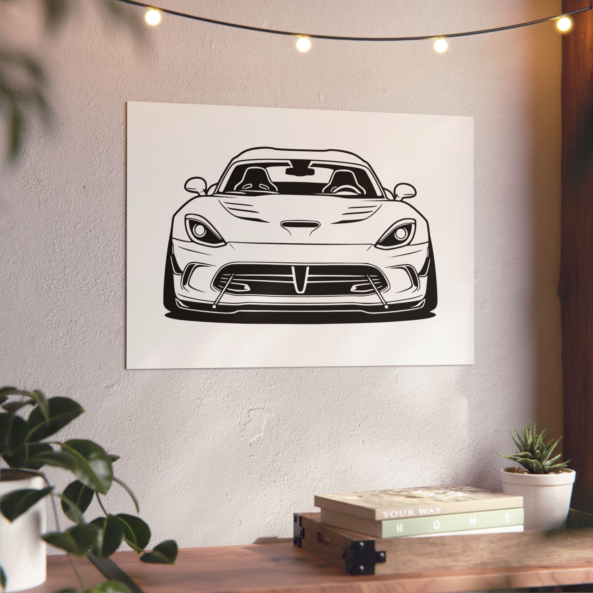 Dodge Viper (1992-17) Metal Wall Sign