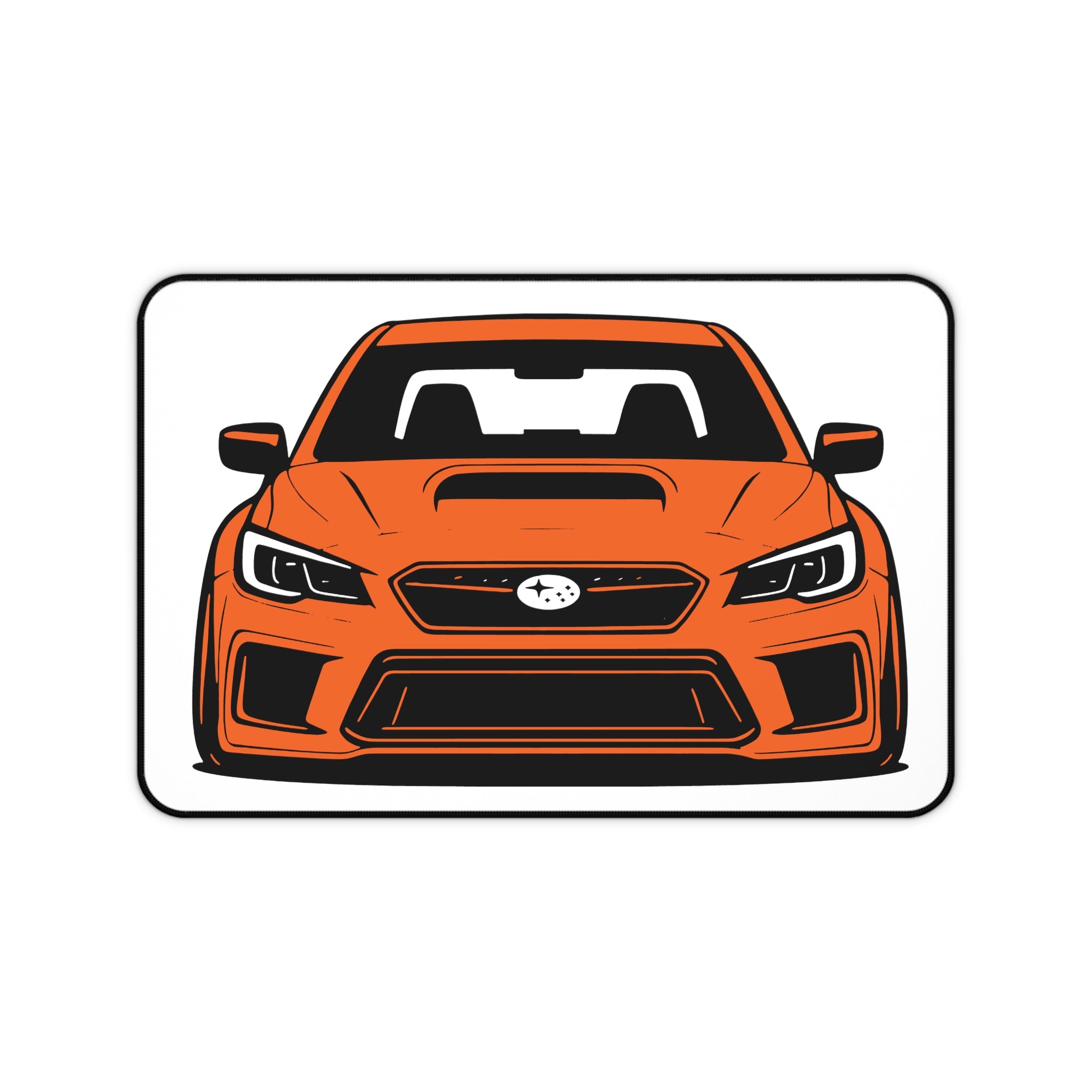 Subaru WRX Desk Mat (Orange)