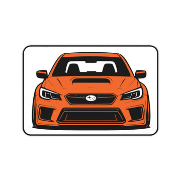 Subaru WRX Desk Mat (Orange)