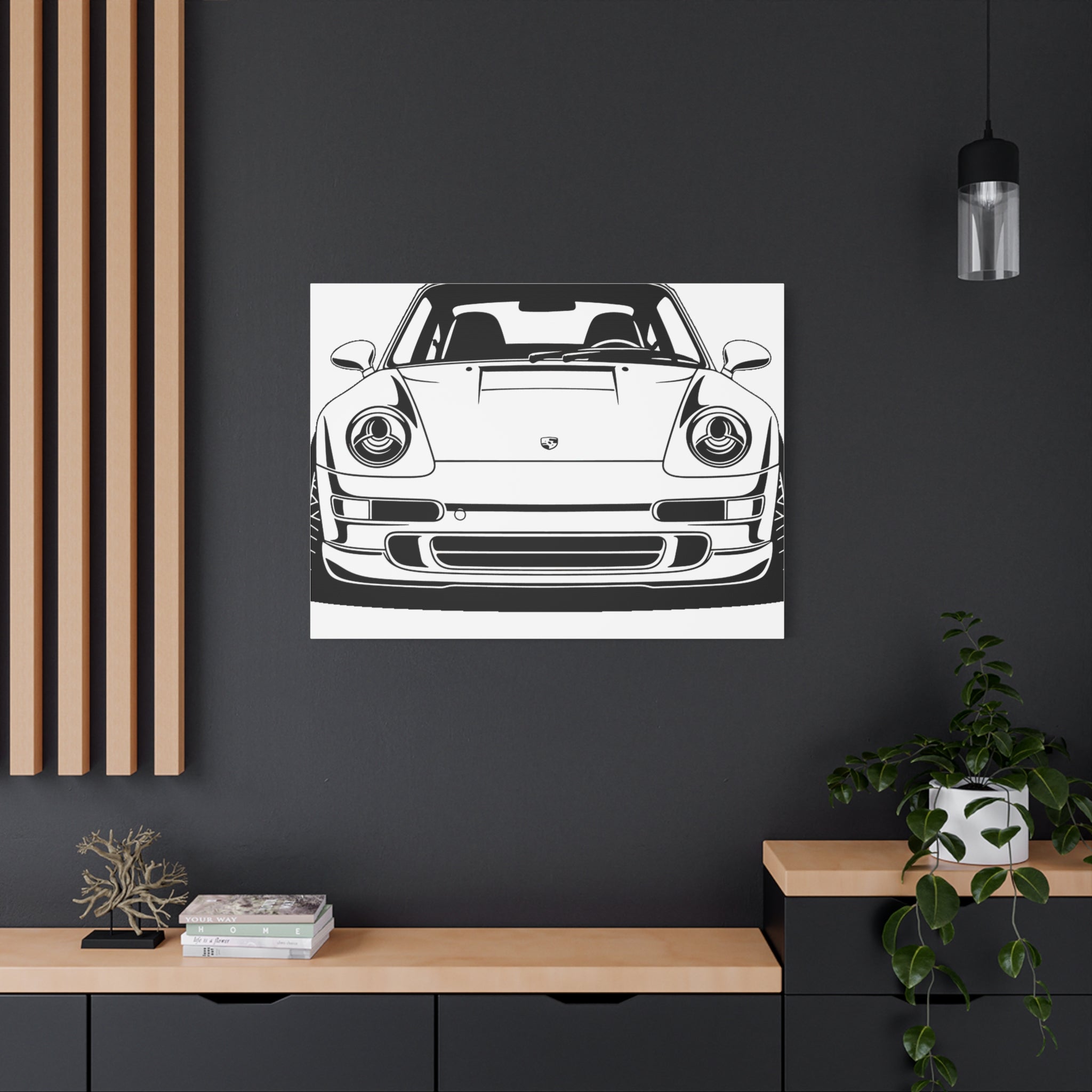 Porsche 911 (993) Canvas Wall Art