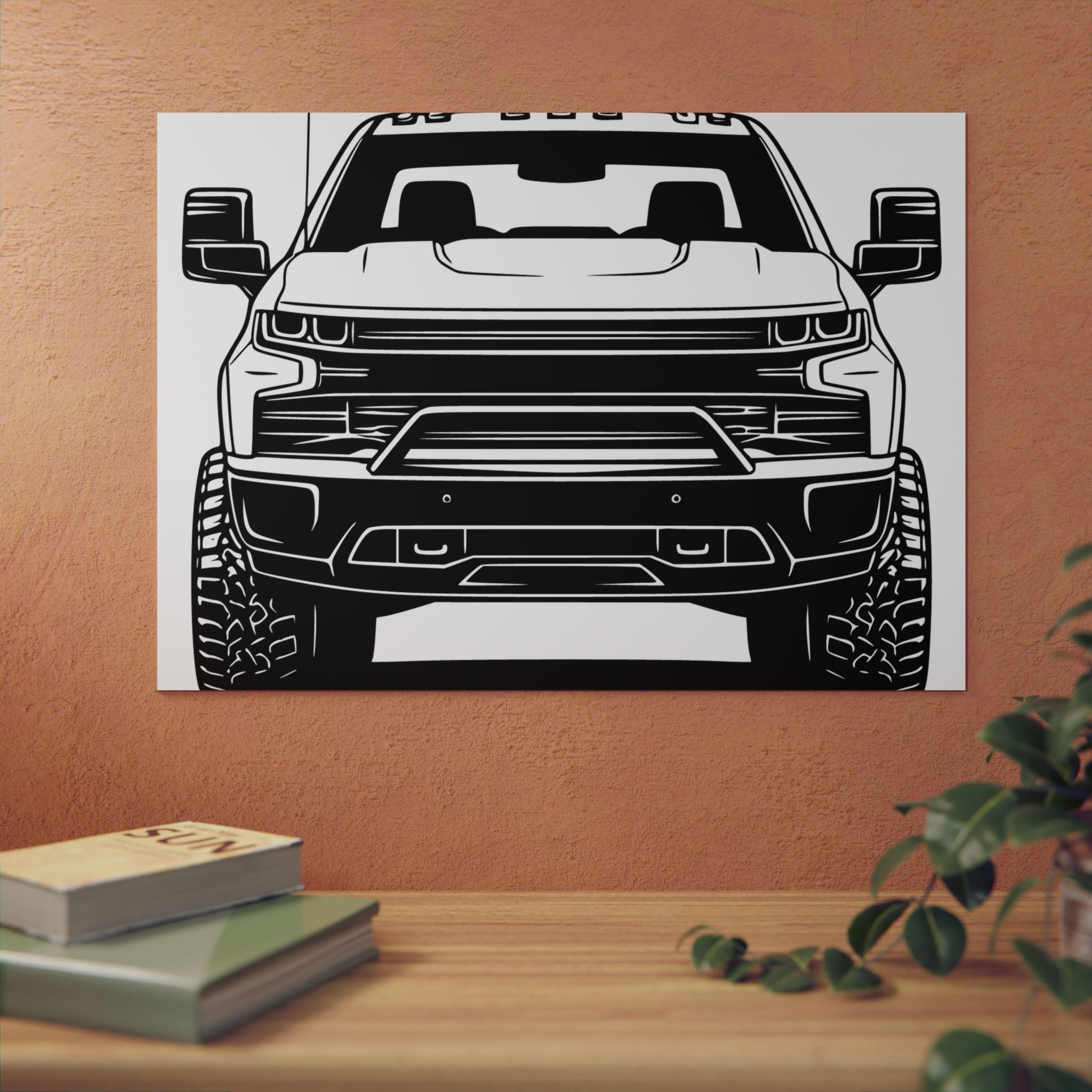 Chevy Silverado Trail Boss (2019+) Metal Wall Sign