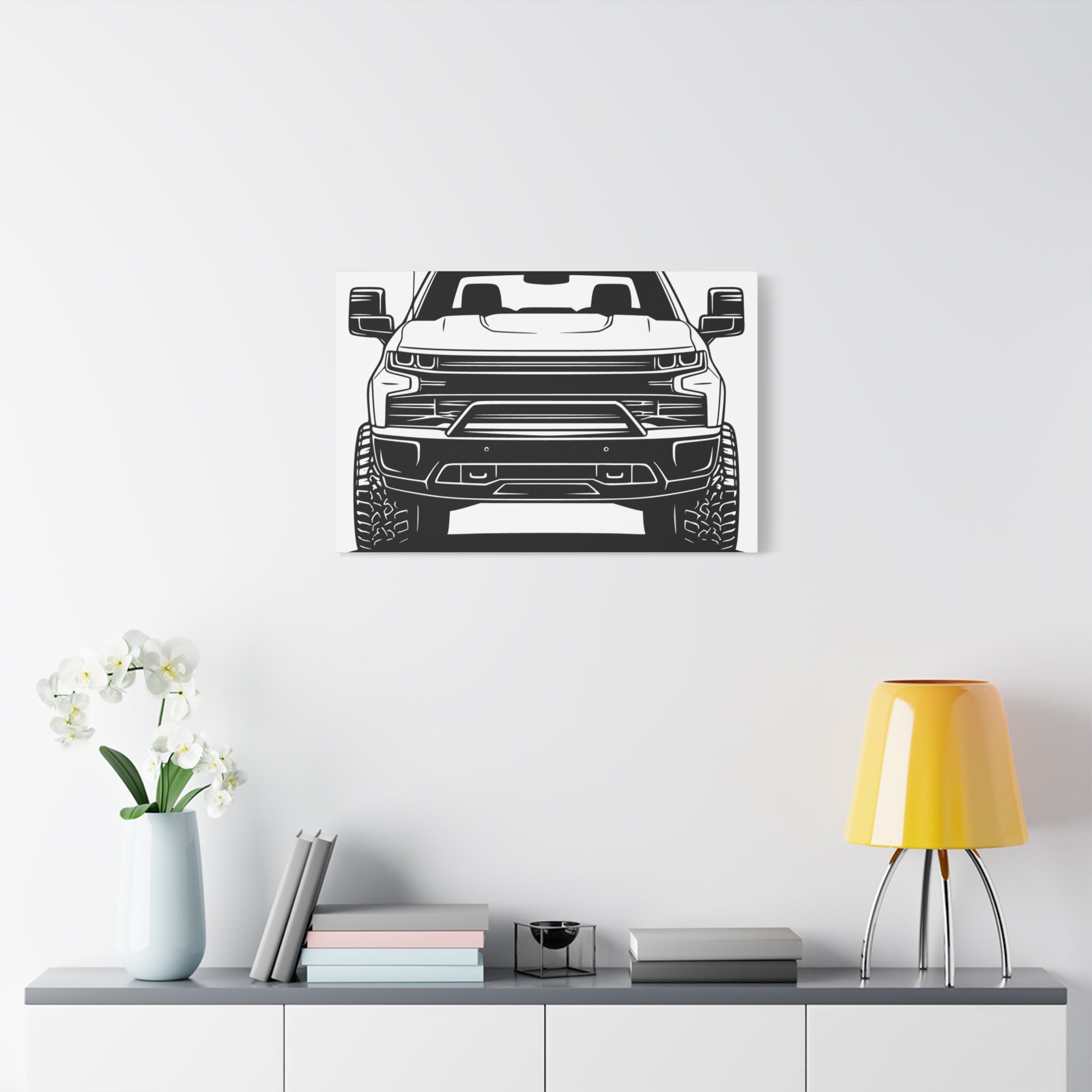 Chevy Silverado Trail Boss (2019+) Canvas Wall Art