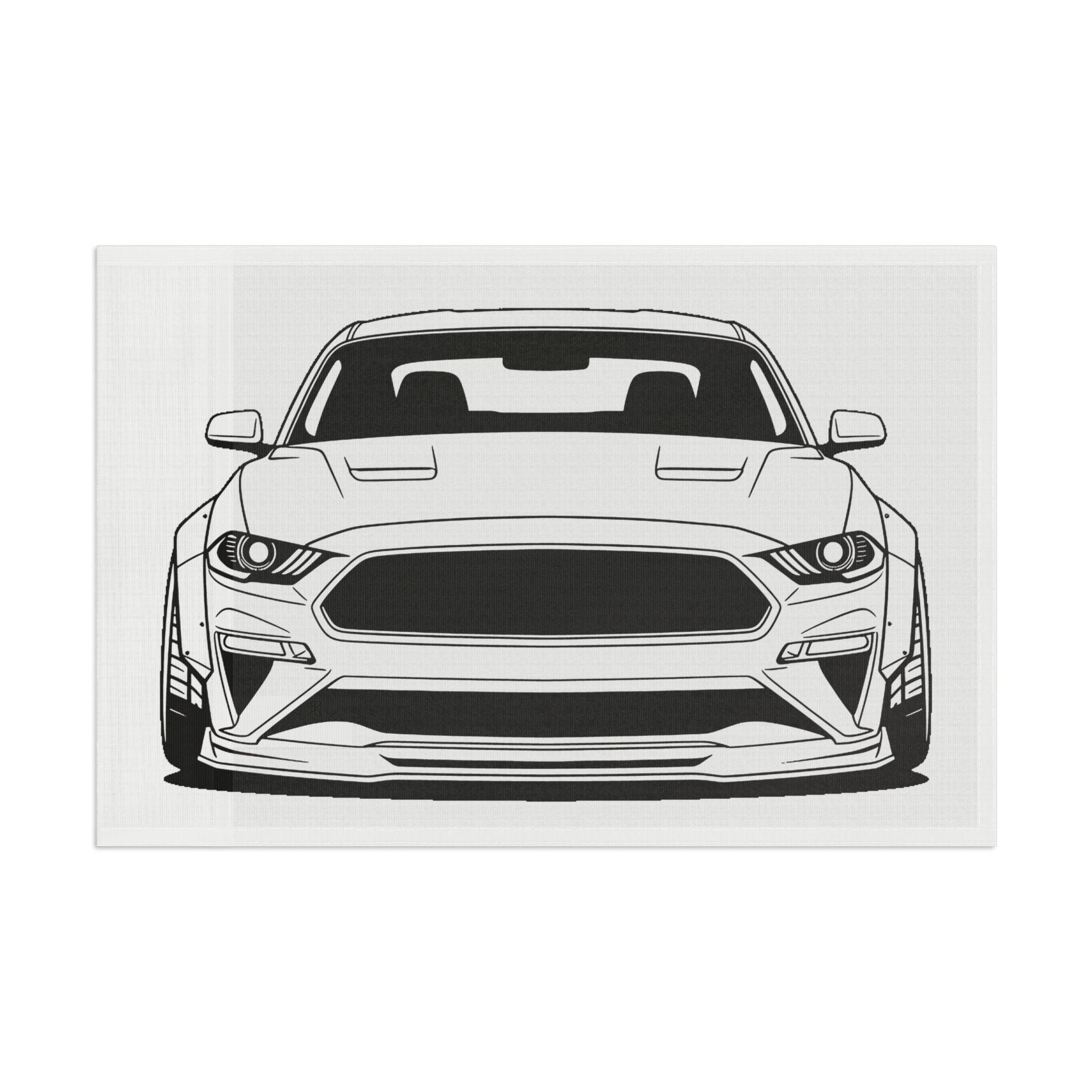 Ford Mustang GT (S650) Garage Flag
