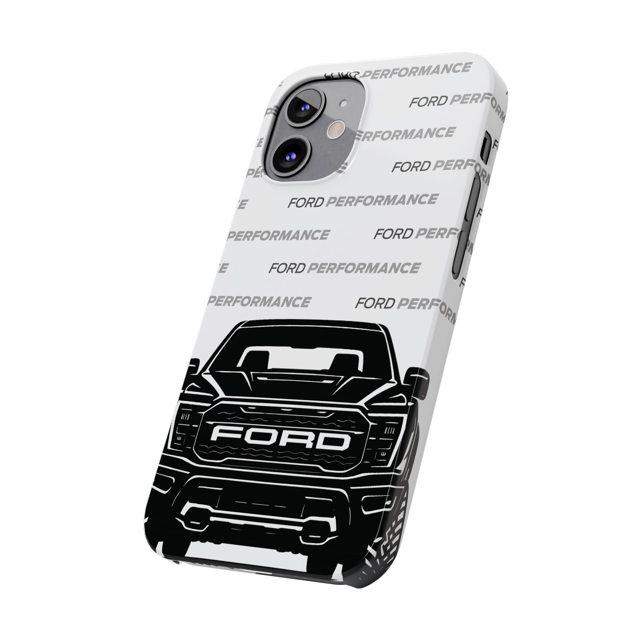 Ford Raptor (Gen 3) Slim Phone Case Greyscale