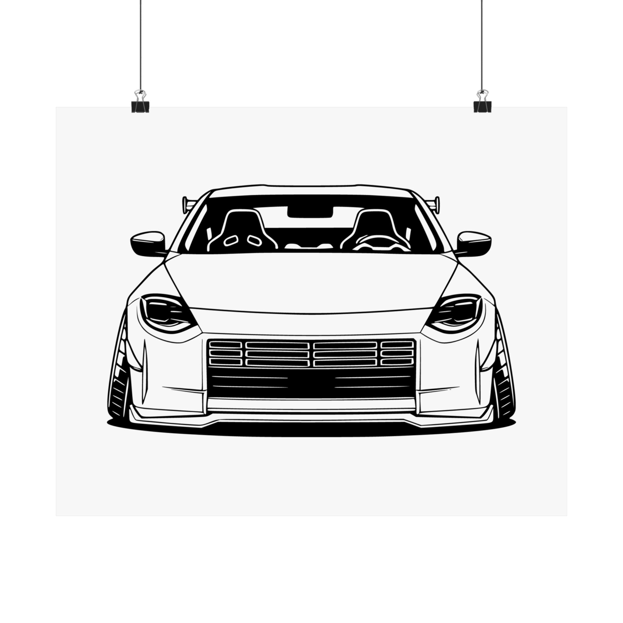 Nissan Z RZ34 (2023+) Poster