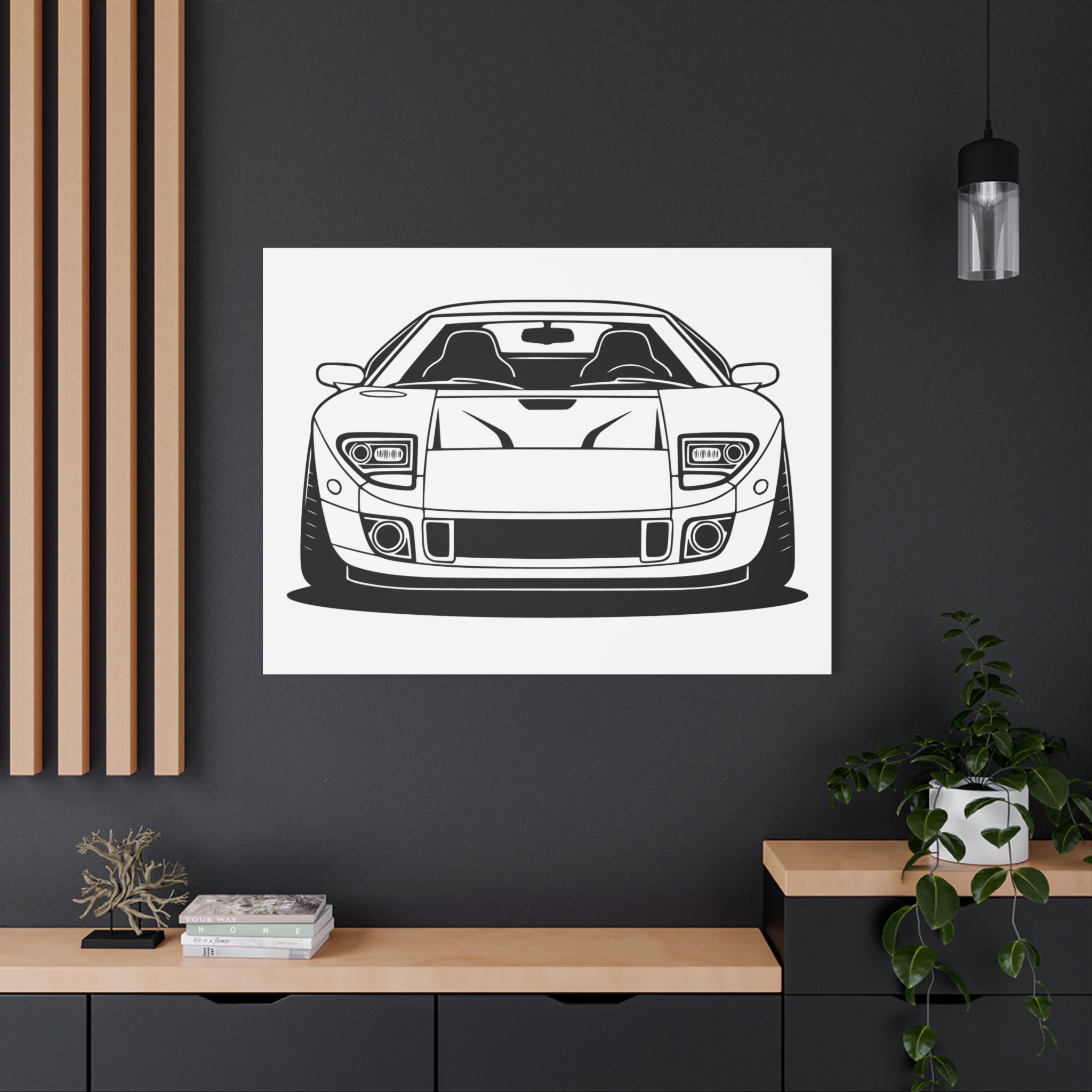 Ford GT40 (1964-69) Canvas Wall Art
