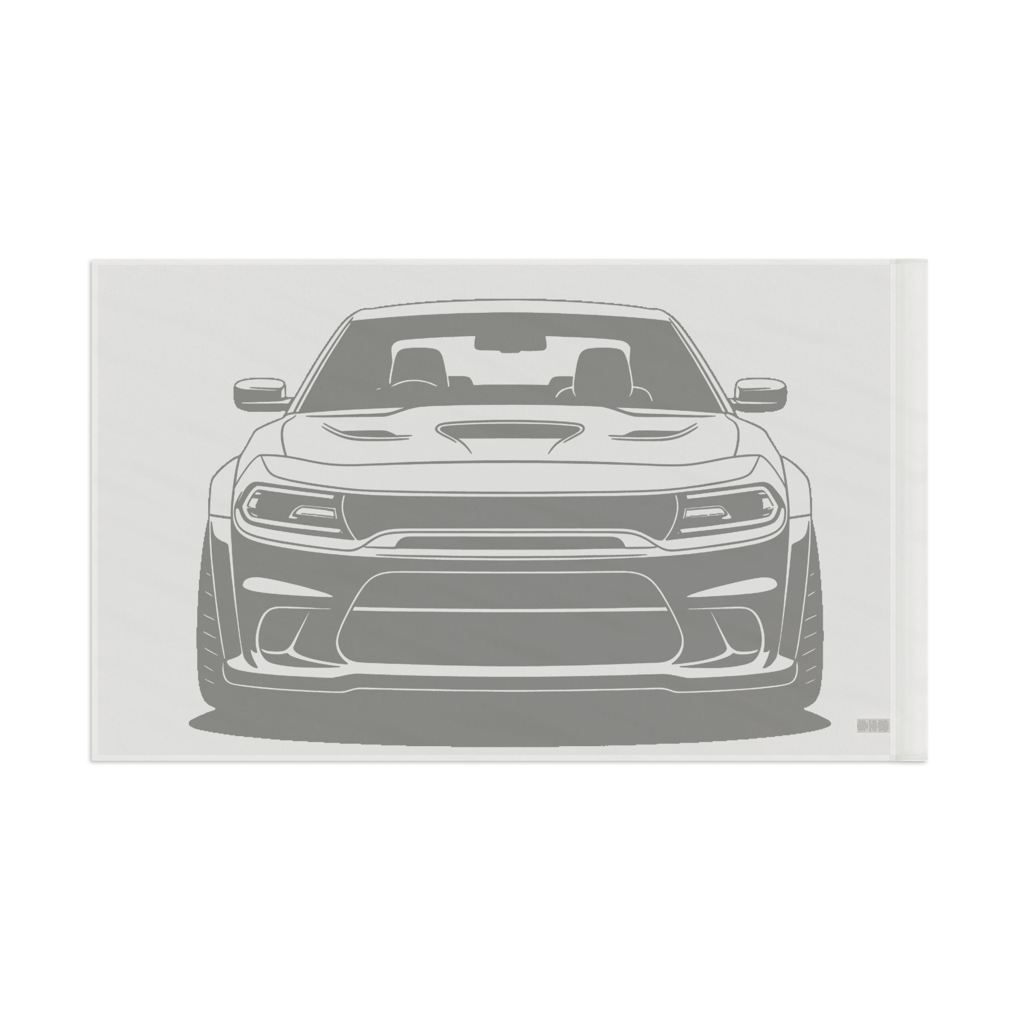 Dodge Challenger SRT Hellcat Garage Flag