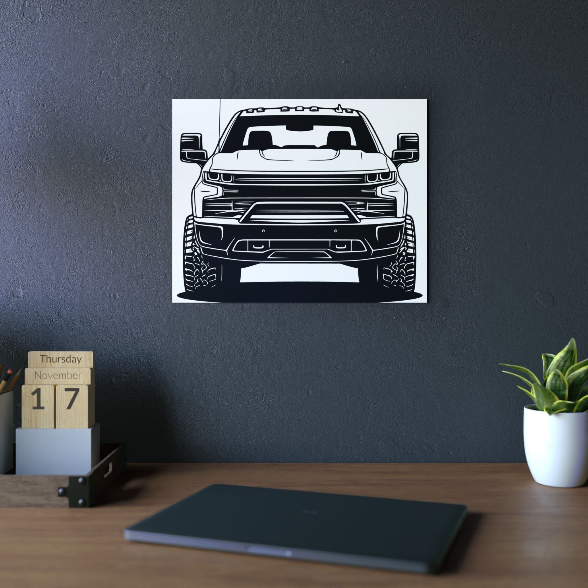 Chevy Silverado Trail Boss (2019+) Metal Wall Sign
