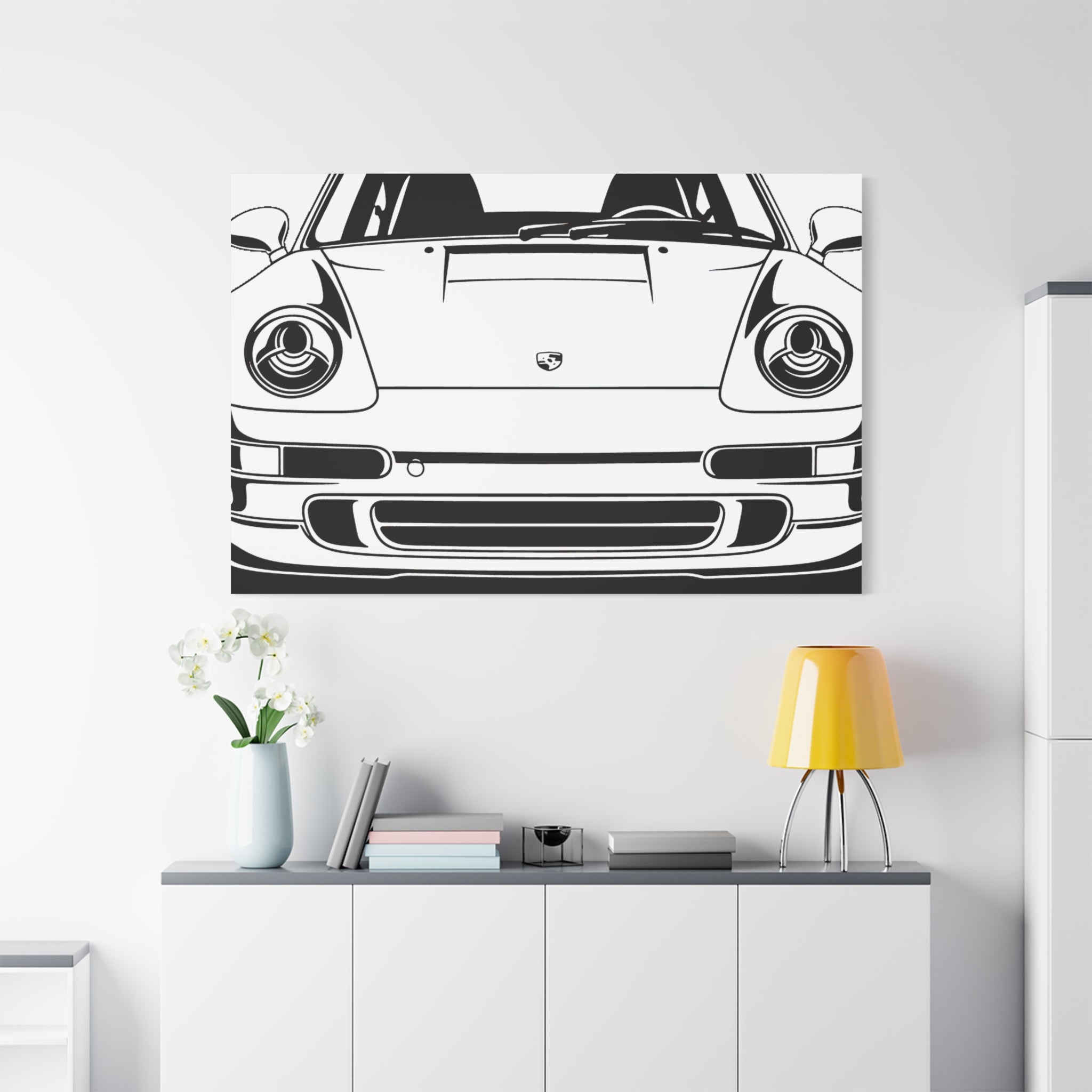 Porsche 911 (993) Canvas Wall Art