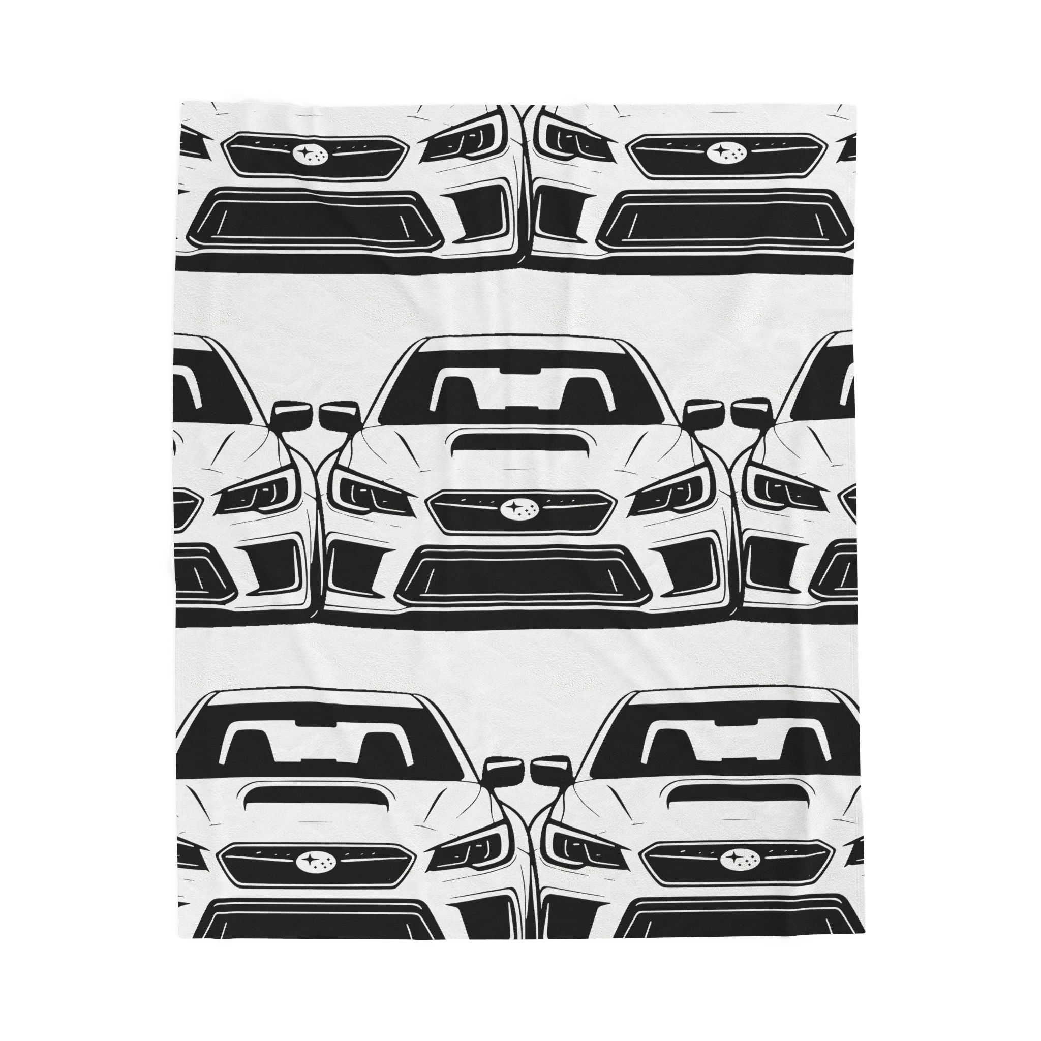 Subaru WRX STI Velveteen Plush Blanket