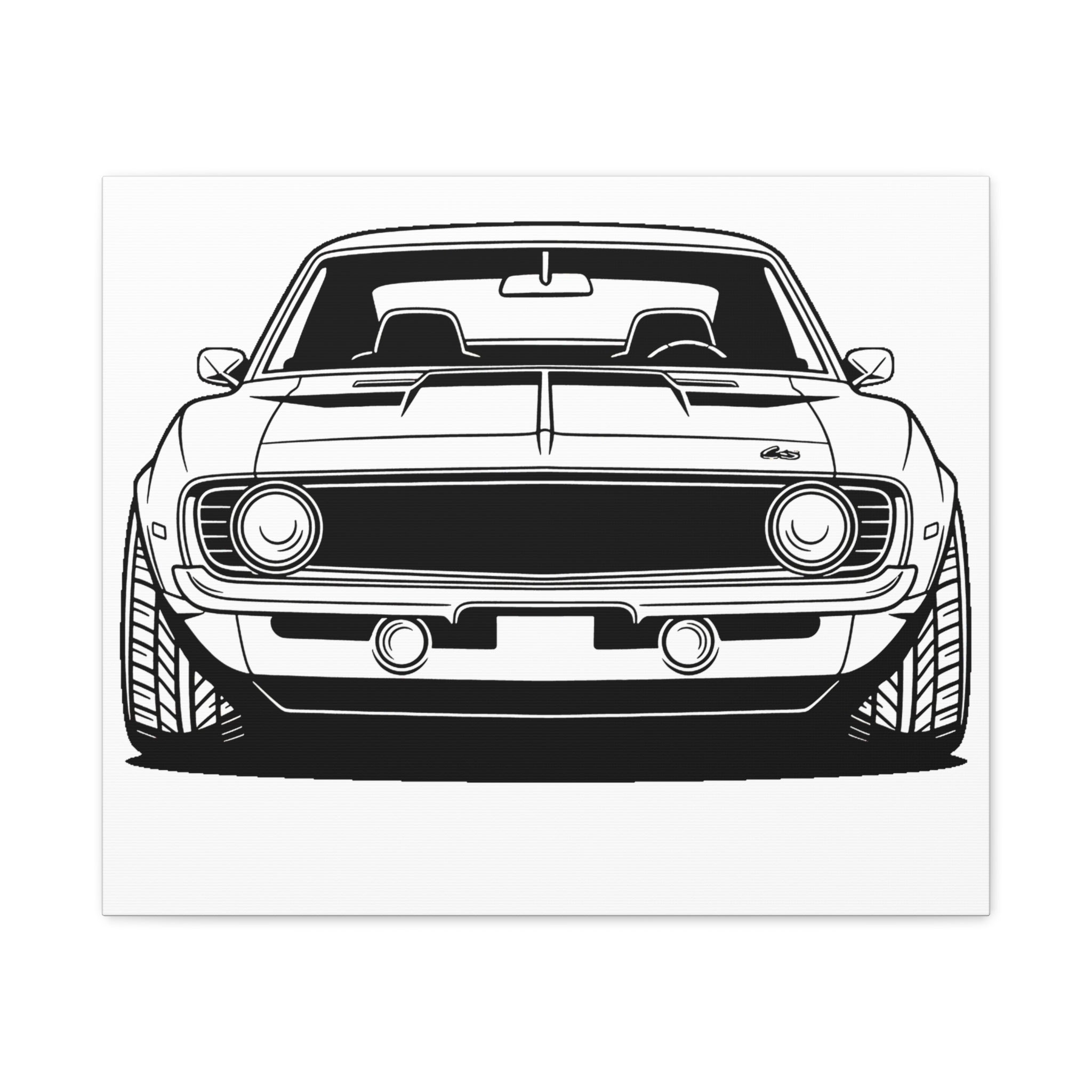 1969 Chevrolet Camaro SS Canvas Wall Art