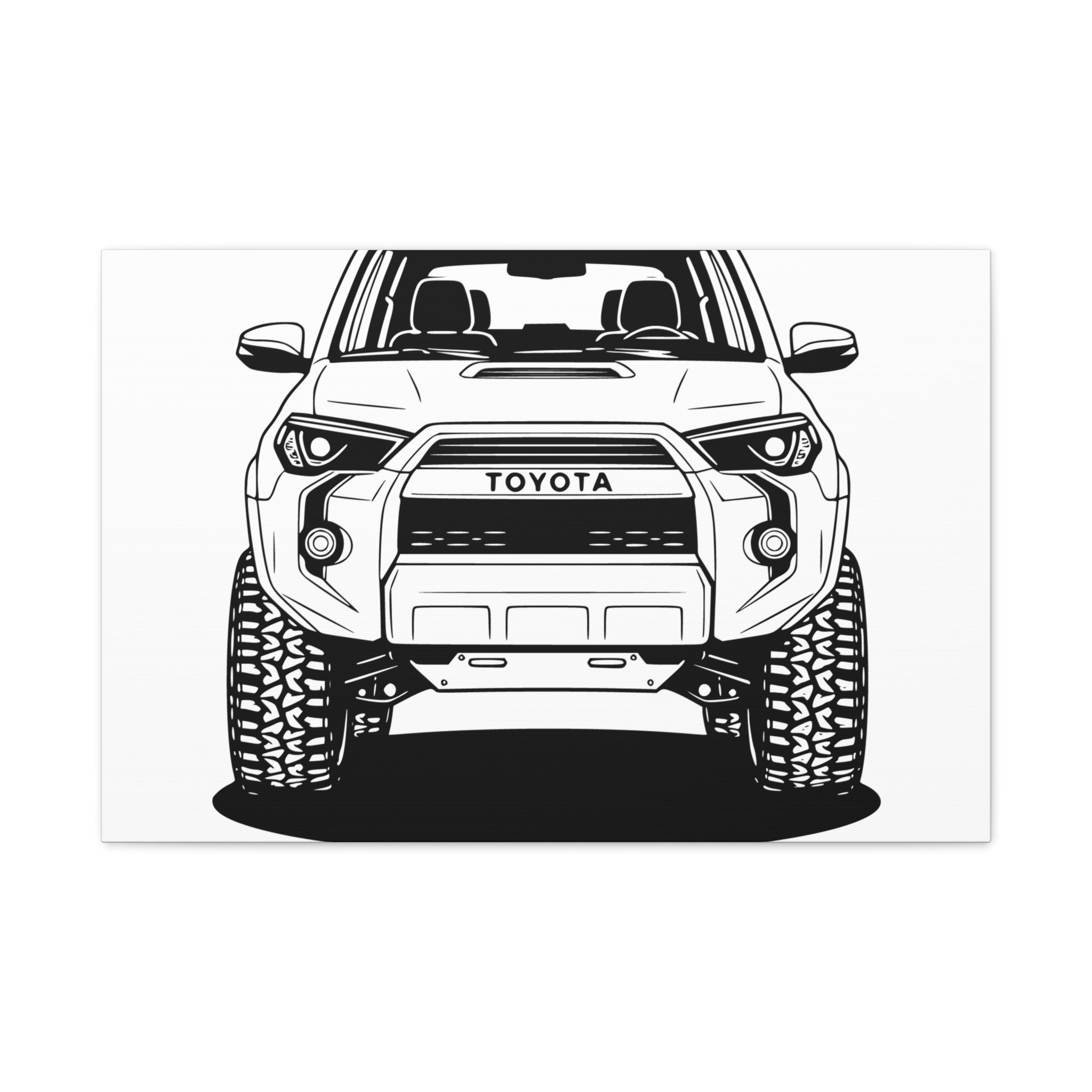 Toyota 4Runner TRD Pro Canvas Wall Art
