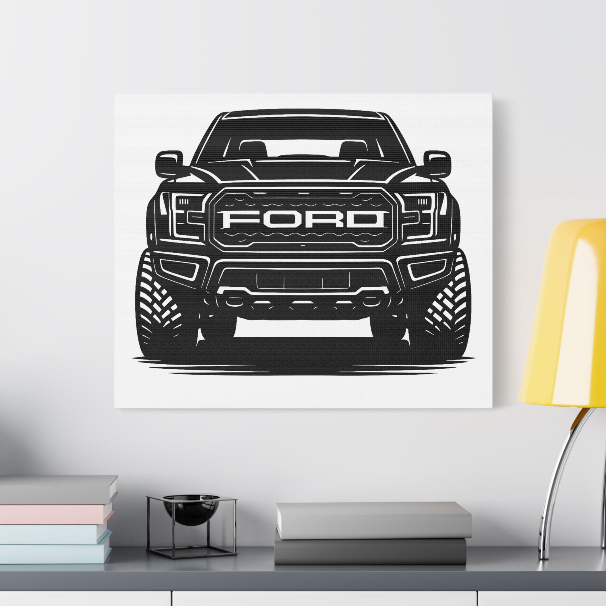 Ford Raptor (Gen 3) Canvas Wall Art
