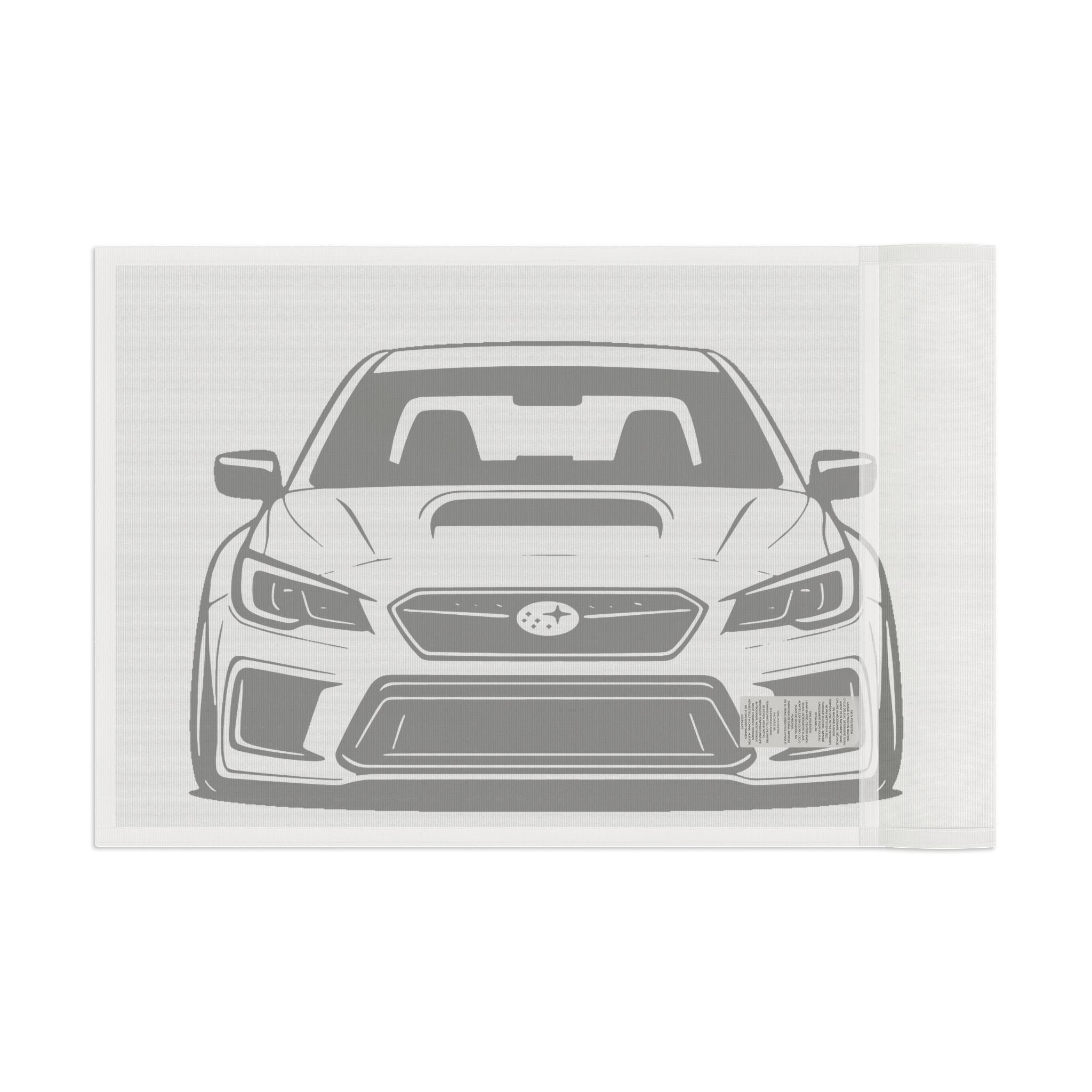 Subaru WRX STI Garage Flag