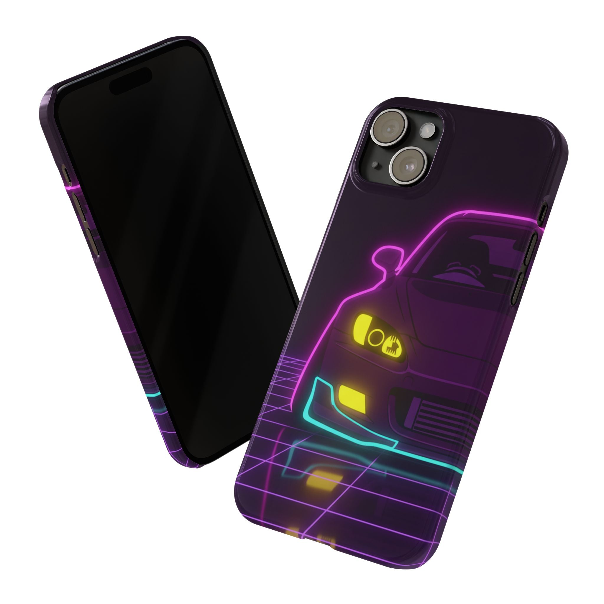 Honda S2000 (1999-09) Neon Synthwave Phone Case