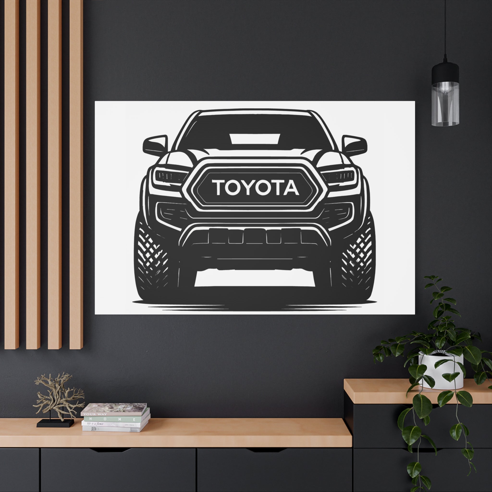 Toyota Tacoma TRD Pro Canvas Art