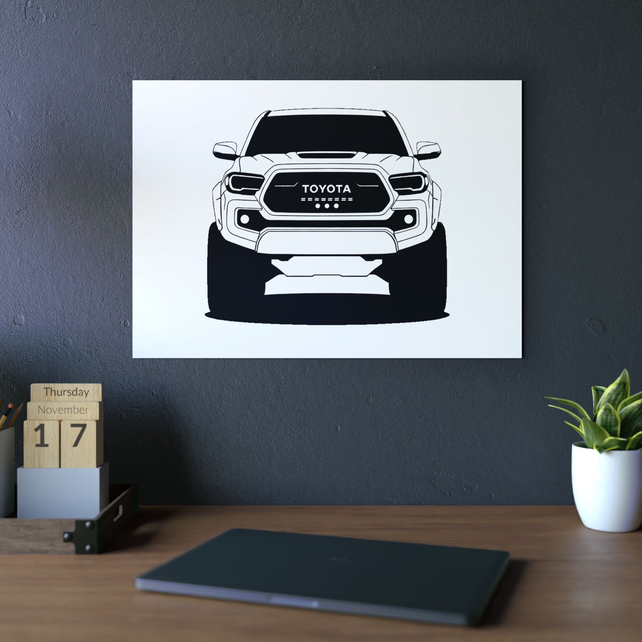 Toyota Tacoma TRD Pro Metal Wall Sign
