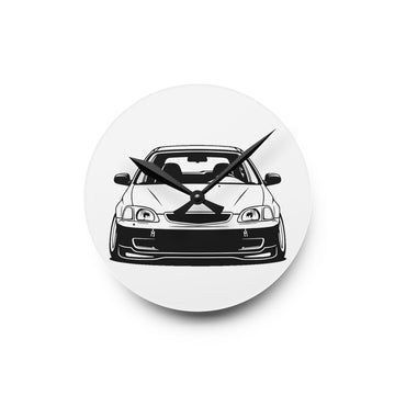 Honda Civic EK Hatch Wall Clock