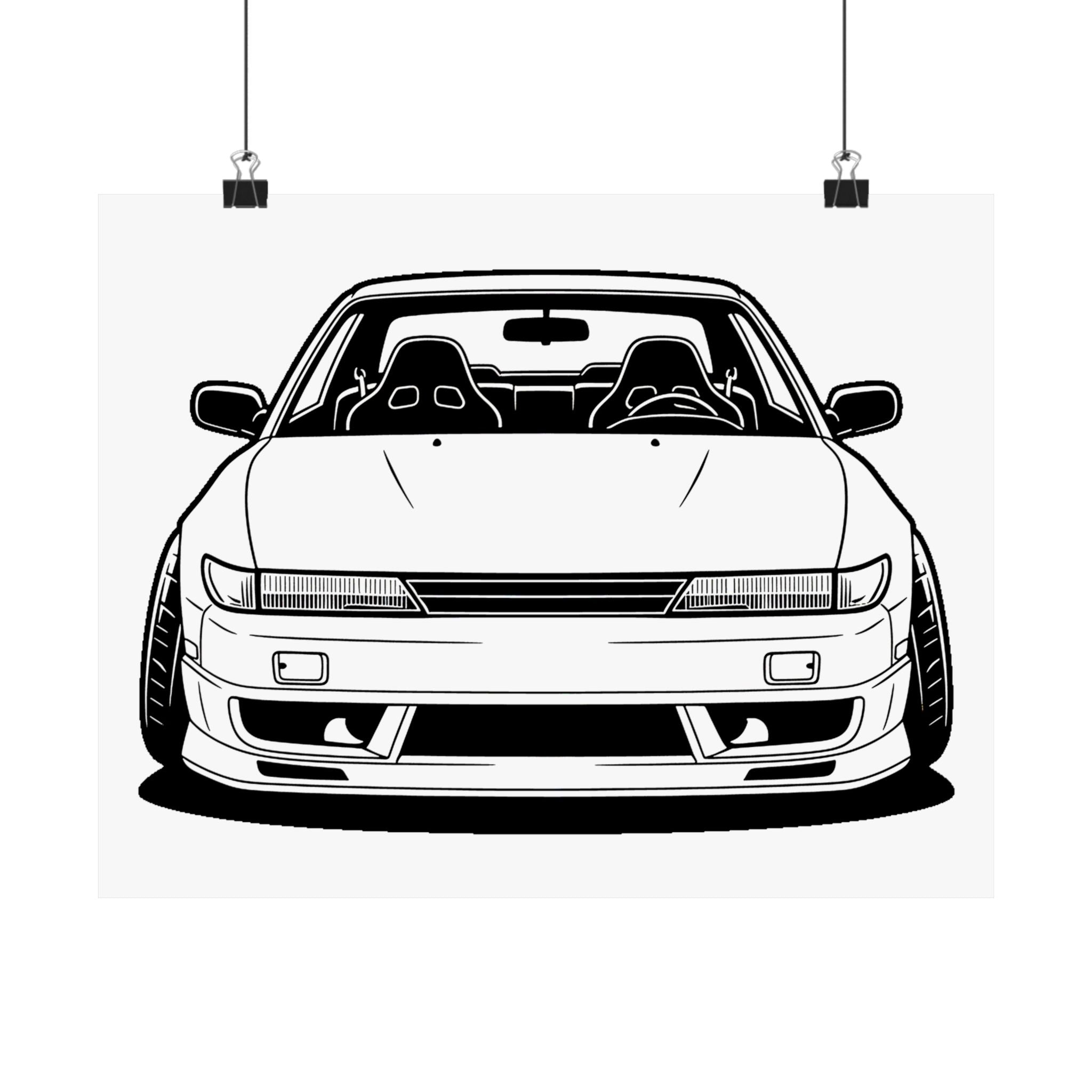 Nissan Silvia S13 Poster