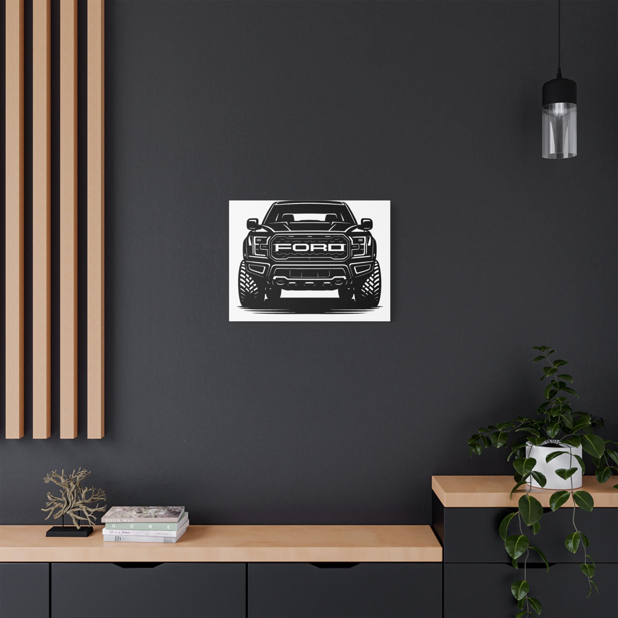 Ford Raptor (Gen 3) Canvas Wall Art