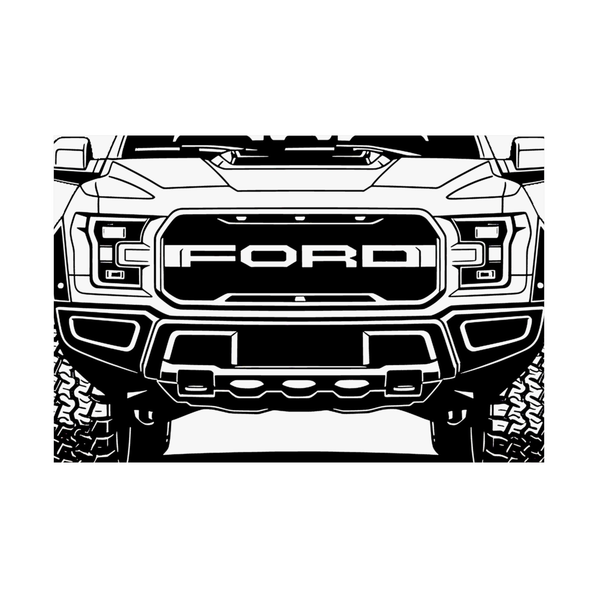 Ford F-150 Raptor Gen 2 Poster