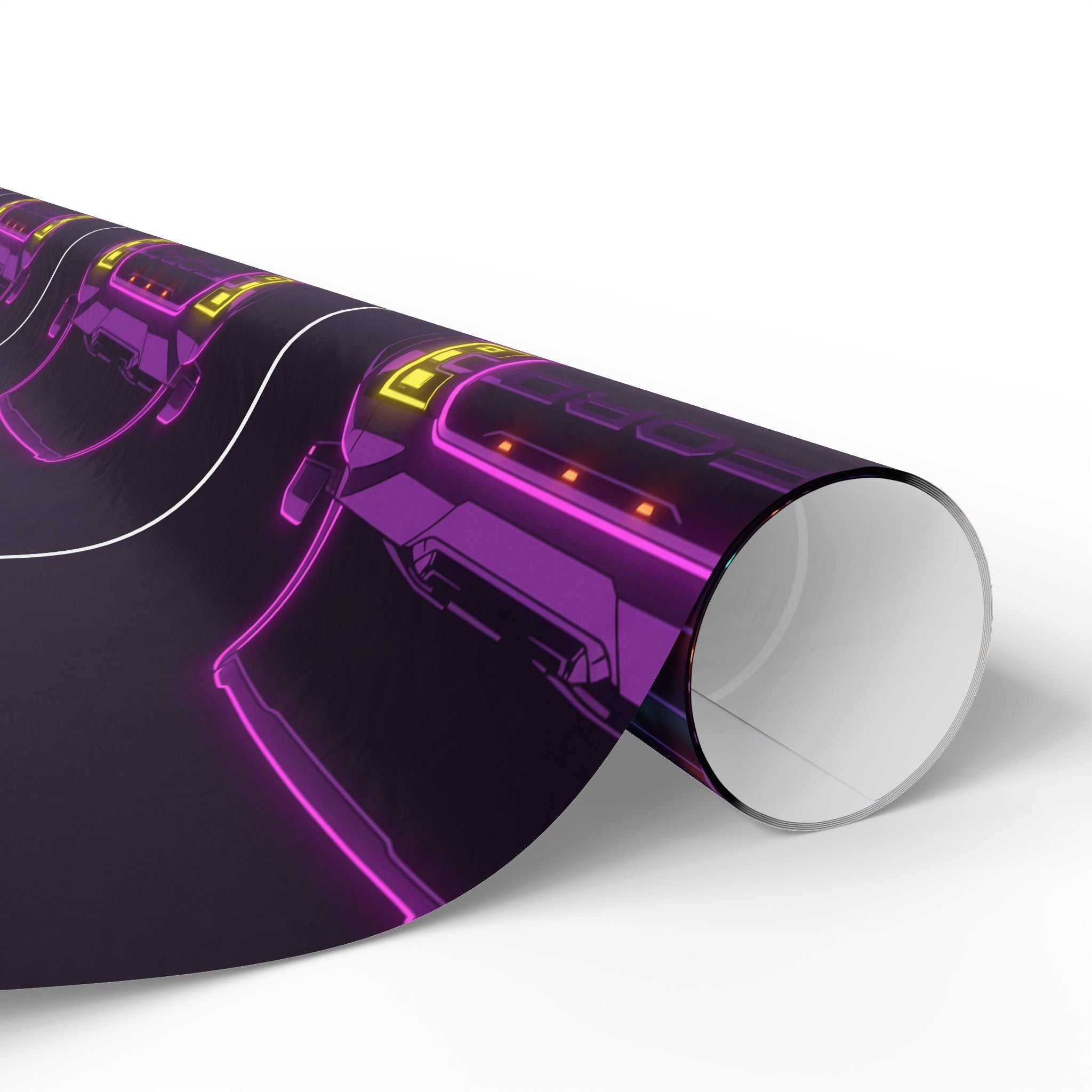 Ford F-150 Raptor Gen 2 Neon Synthwave Gift Wrapping Paper