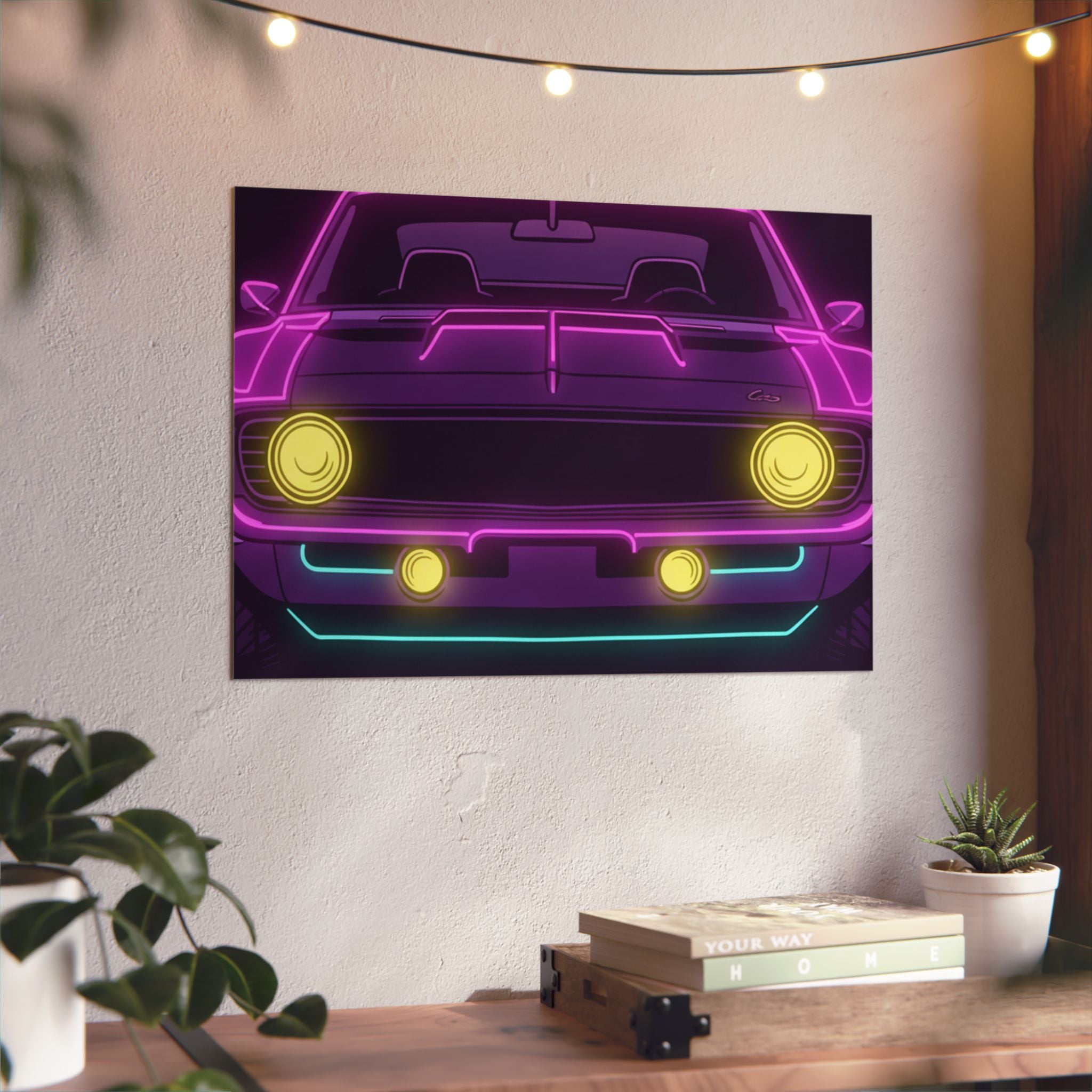 1969 Chevrolet Camaro SS Metal Wall Sign