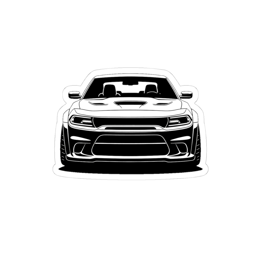 Dodge Challenger SRT Hellcat Sticker