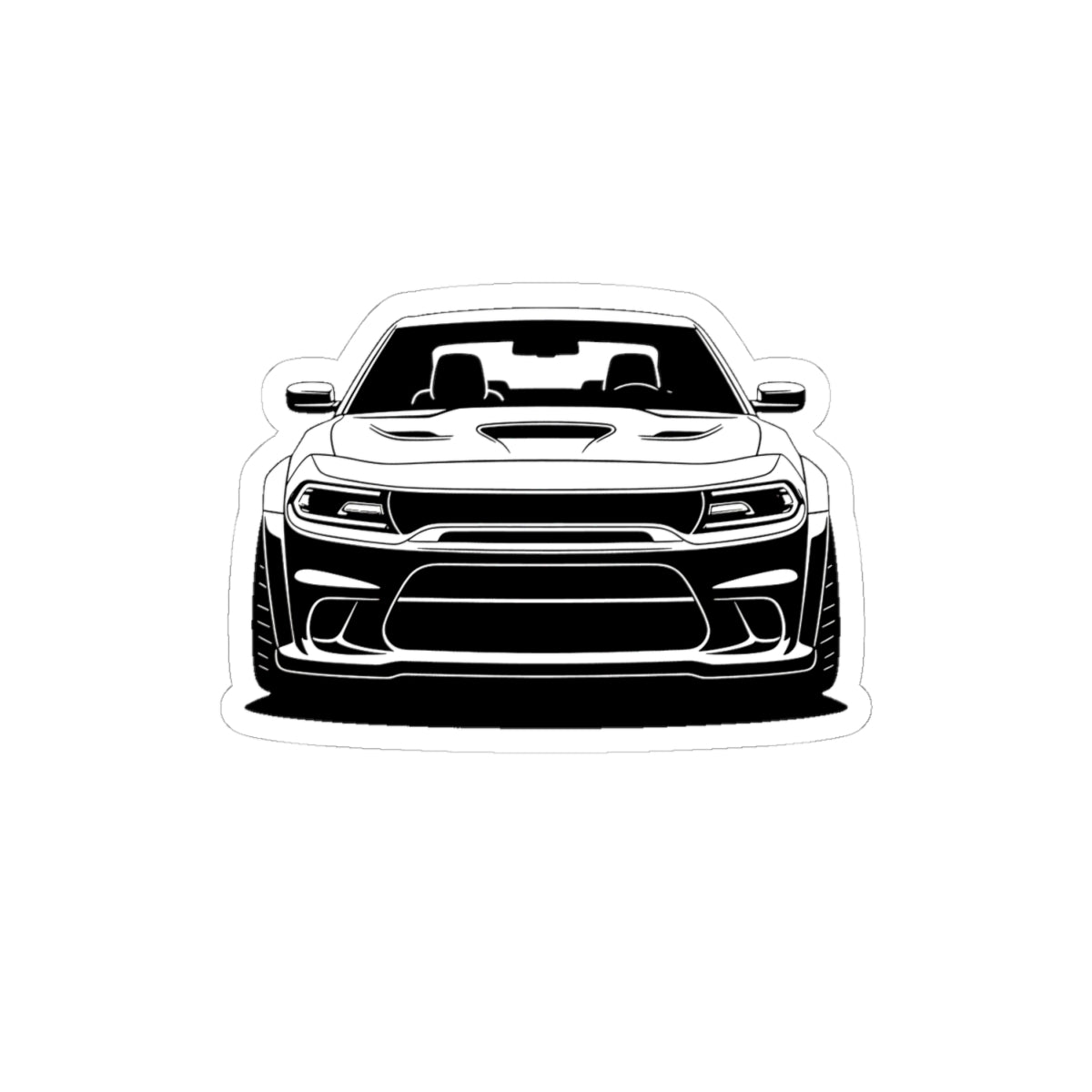 Dodge Challenger SRT Hellcat Sticker