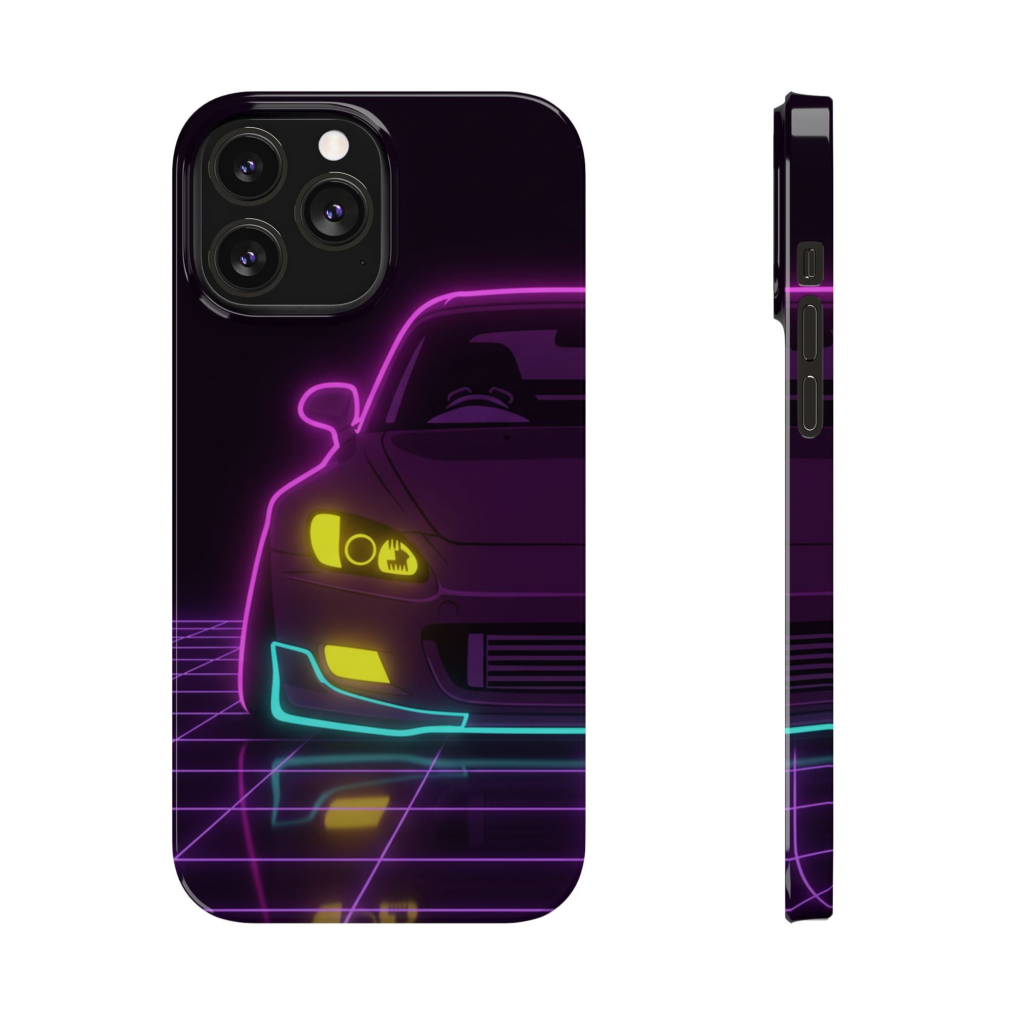 Honda S2000 (1999-09) Neon Synthwave Phone Case