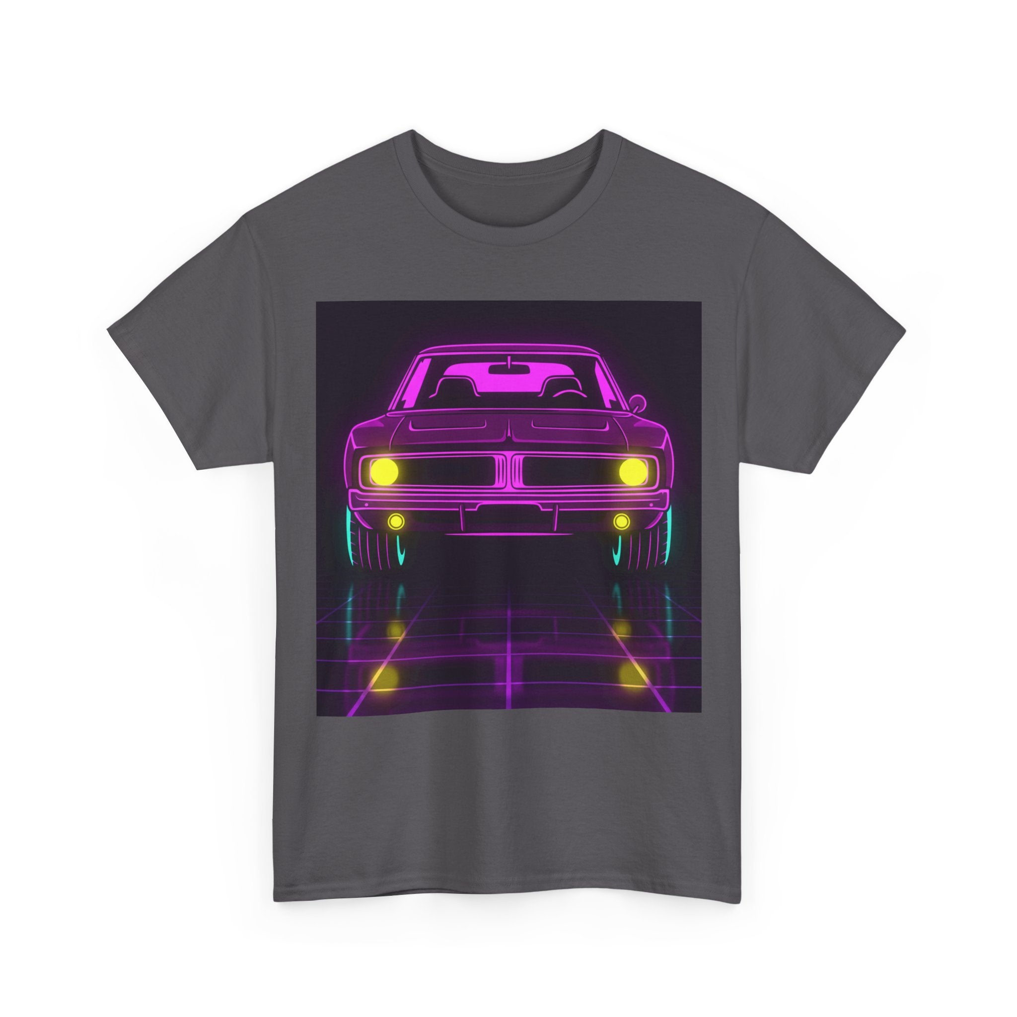 Dodge Charger R/T (1968-70) Resto-Mod Neon Synthwave Unisex Tee
