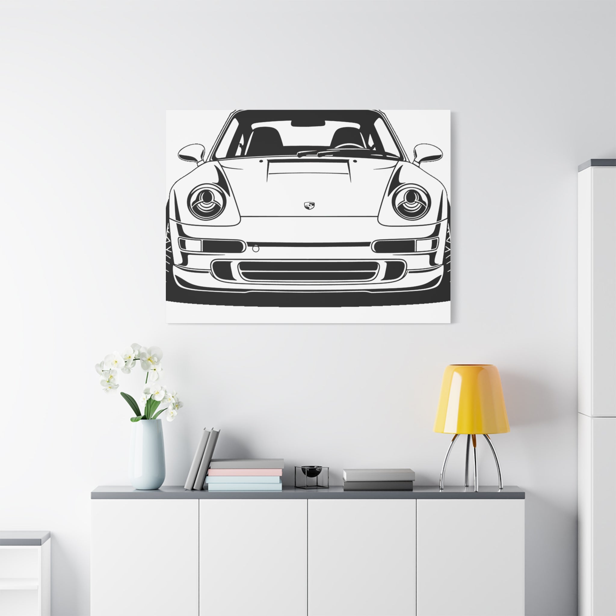 Porsche 911 (993) Canvas Wall Art