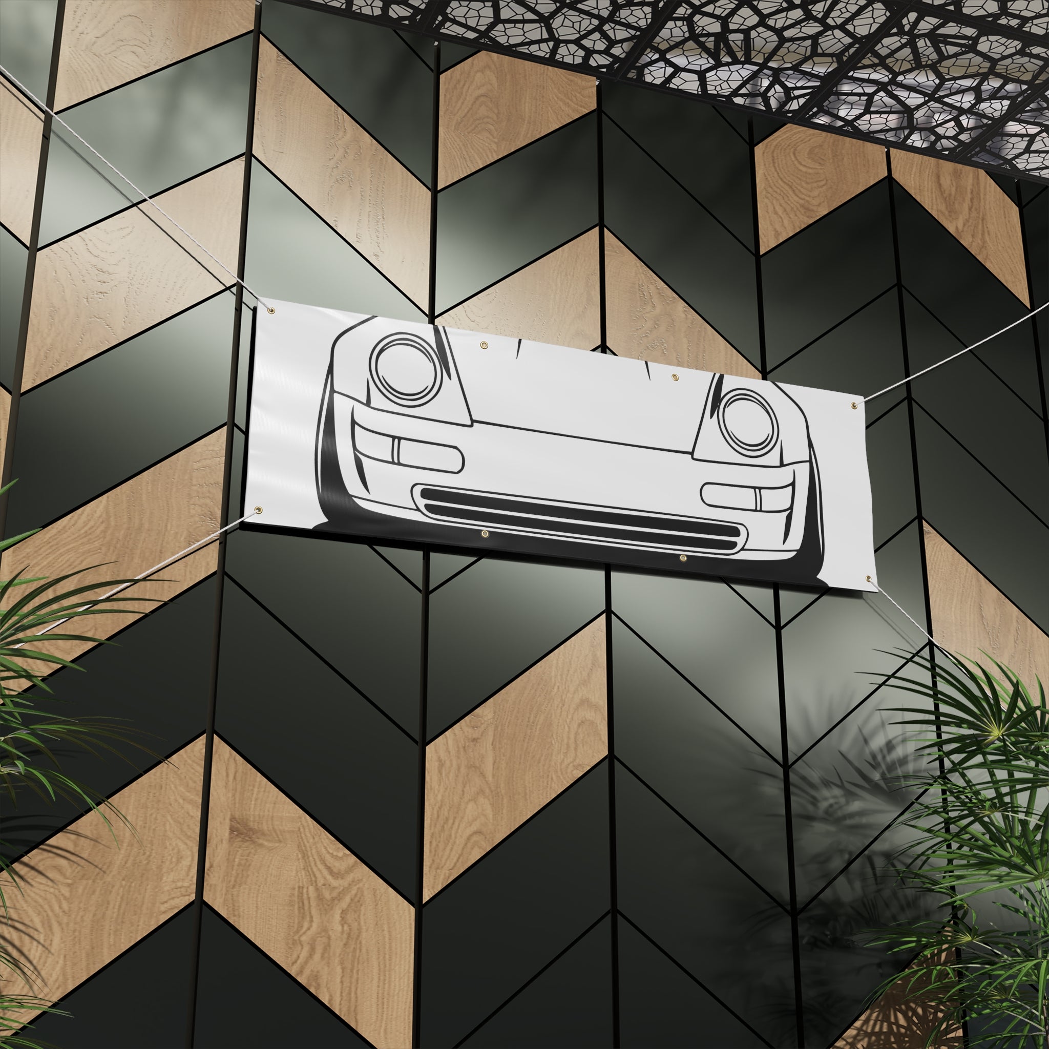 Porsche 964 Singer Banner