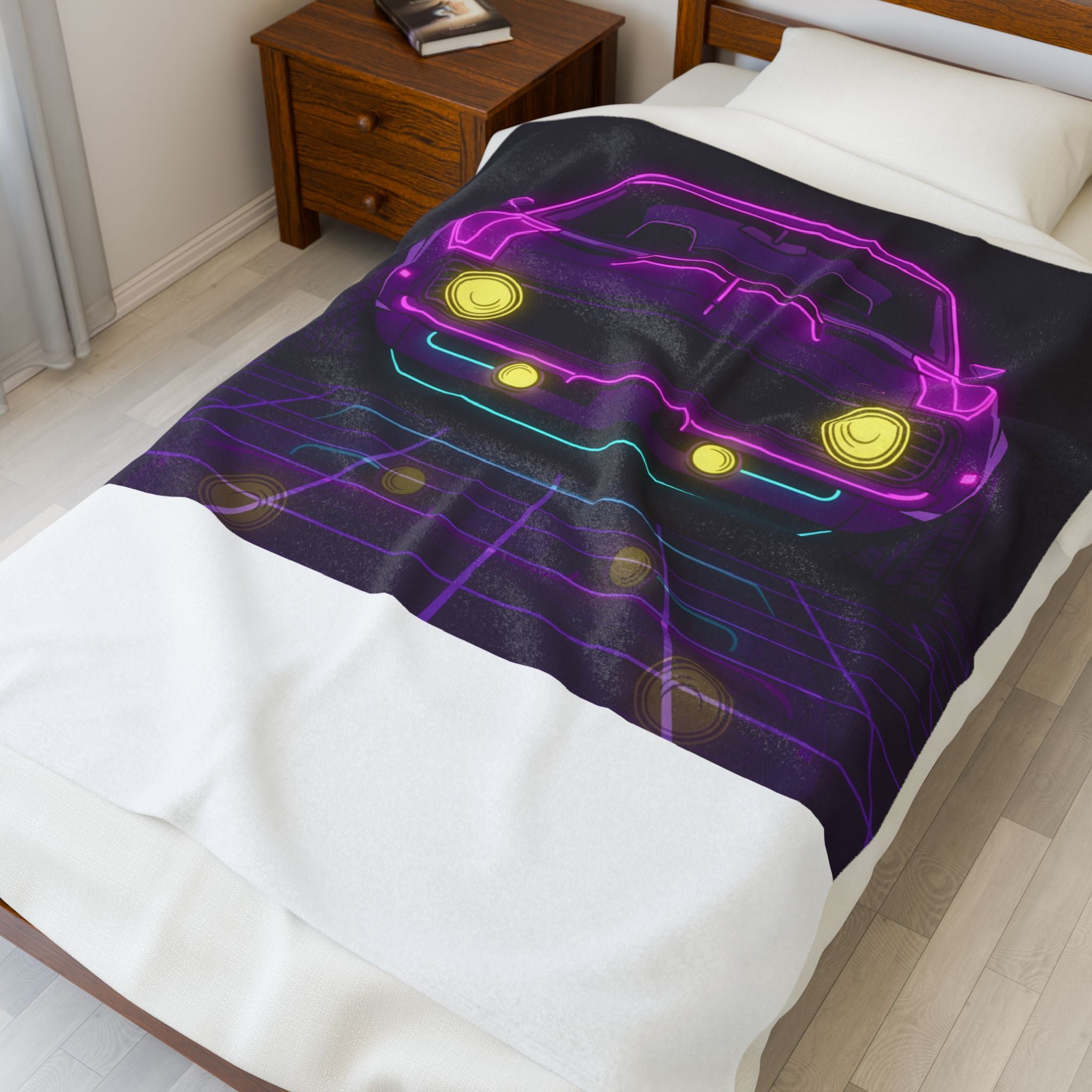 1969 Chevrolet Camaro SS Velveteen Plush Blanket