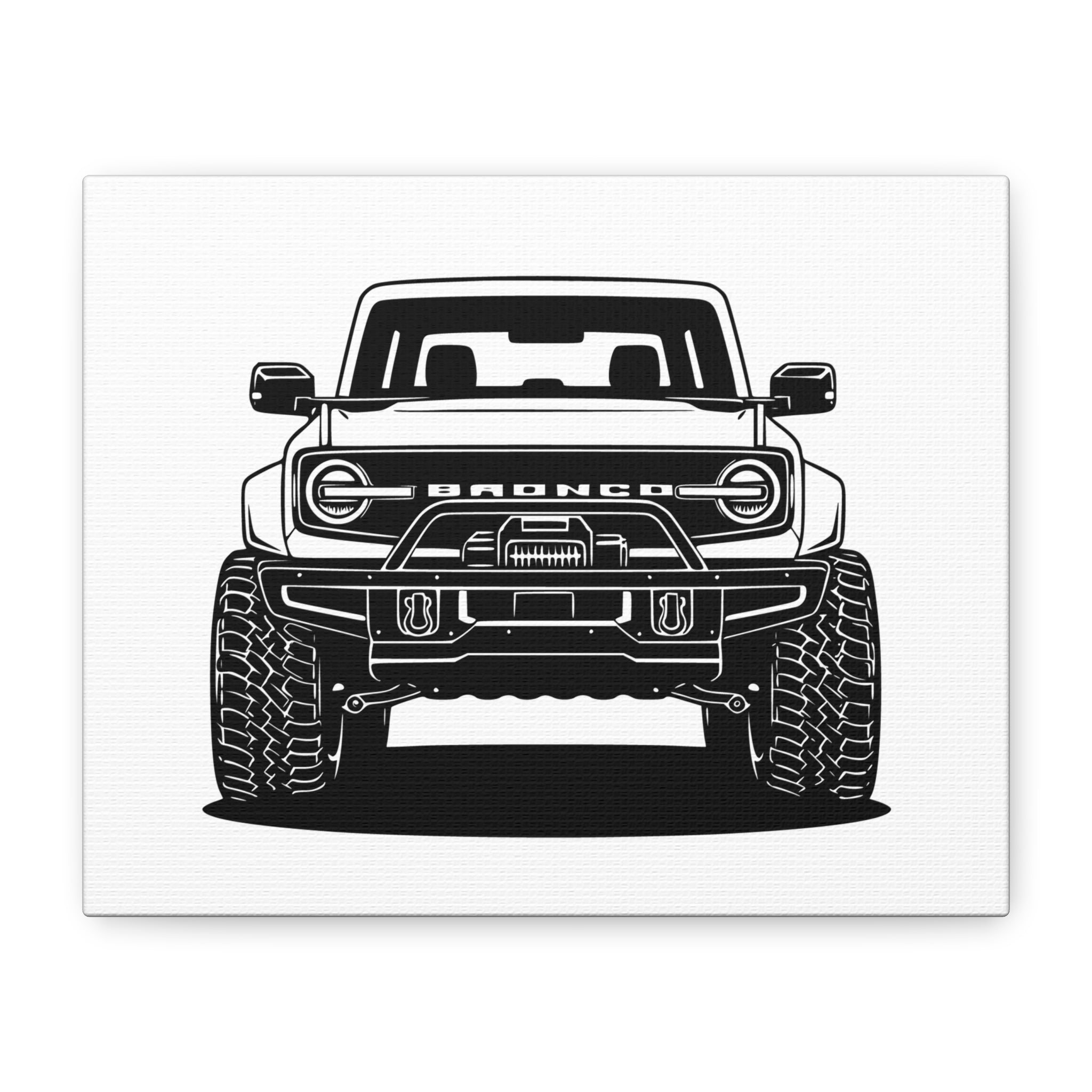Ford Bronco (2021+) Canvas Wall Art