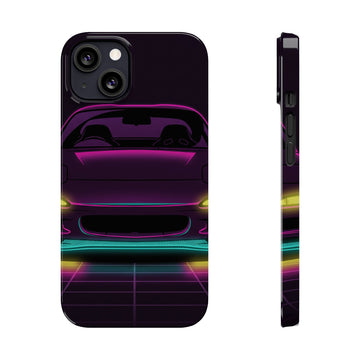Mazda RX-7 FD Neon Synthwave Phone Case