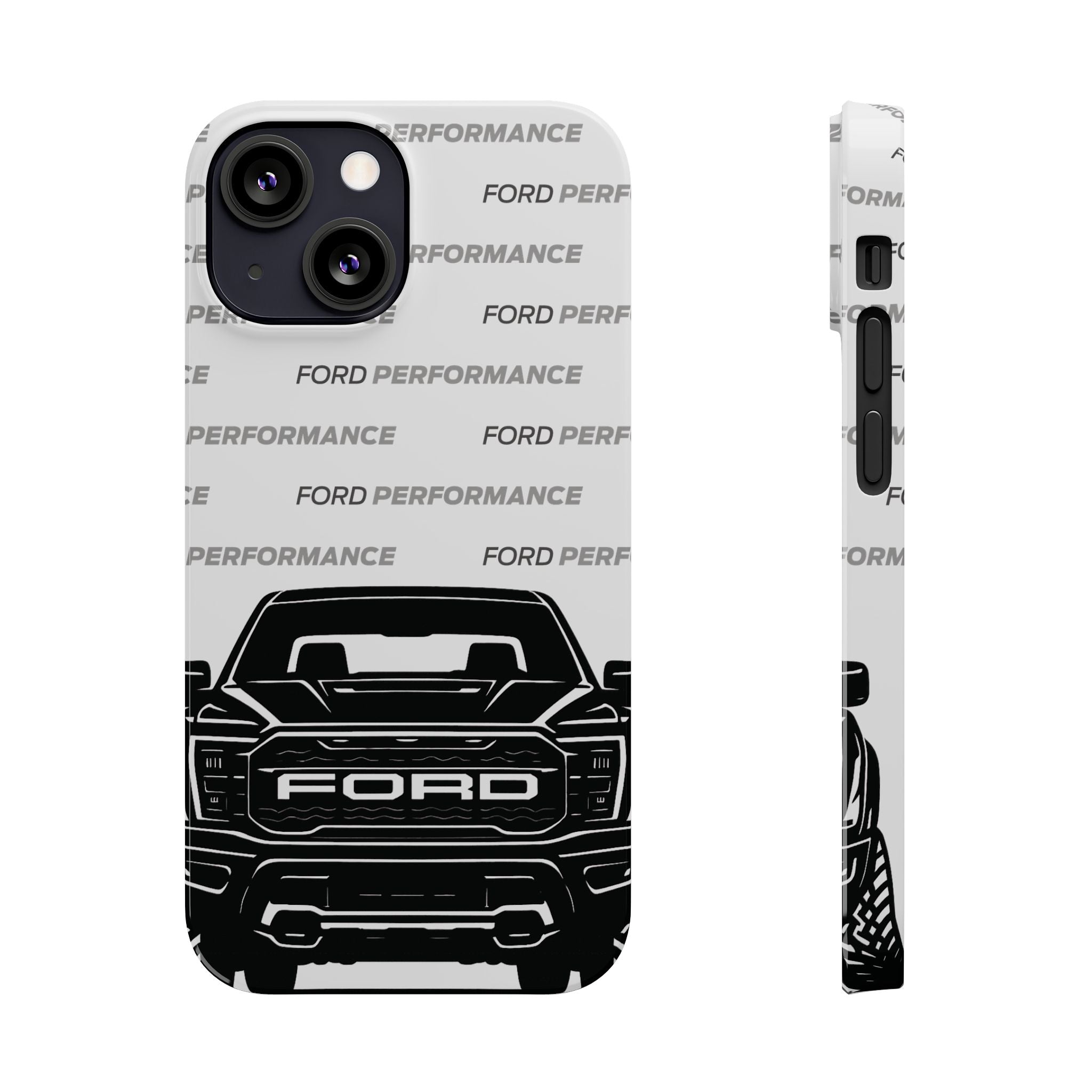 Ford Raptor (Gen 3) Slim Phone Case Greyscale