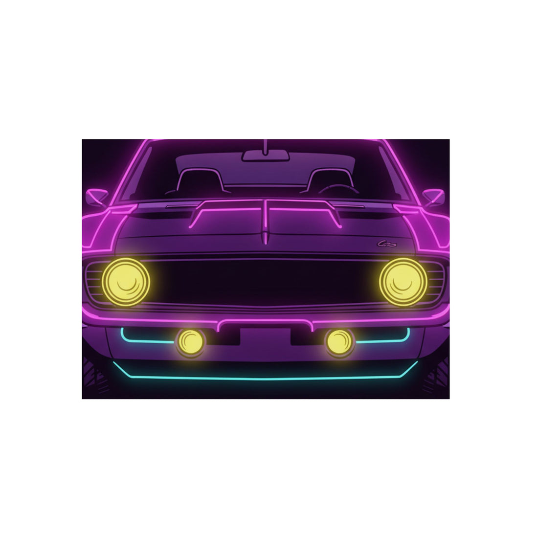 1969 Chevrolet Camaro SS Metal Wall Sign
