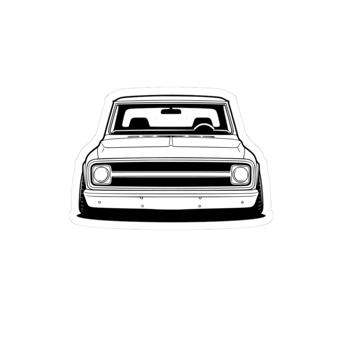 Chevy C10 Pickup (1967-72) Pro-Touring Sticker