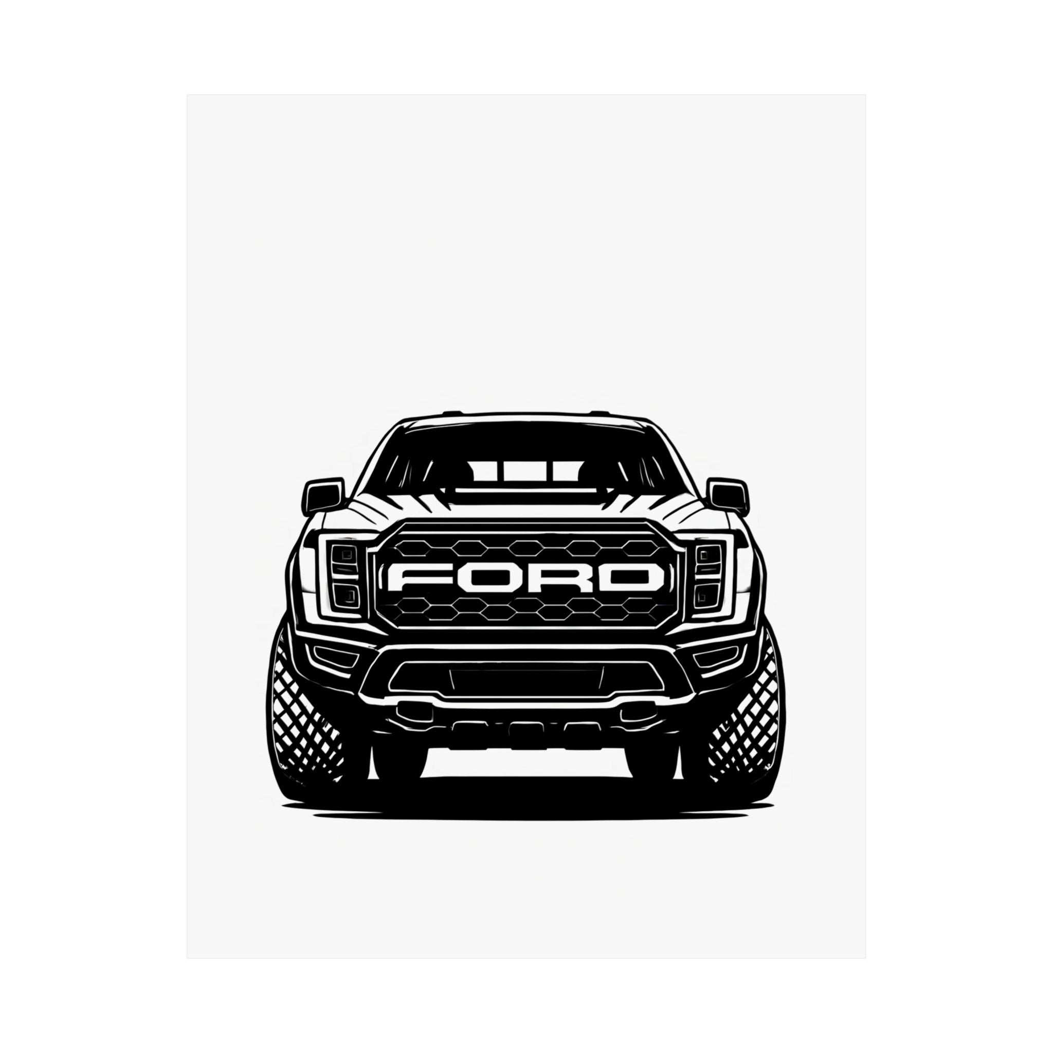 Ford F150 Raptor Gen 3 Print