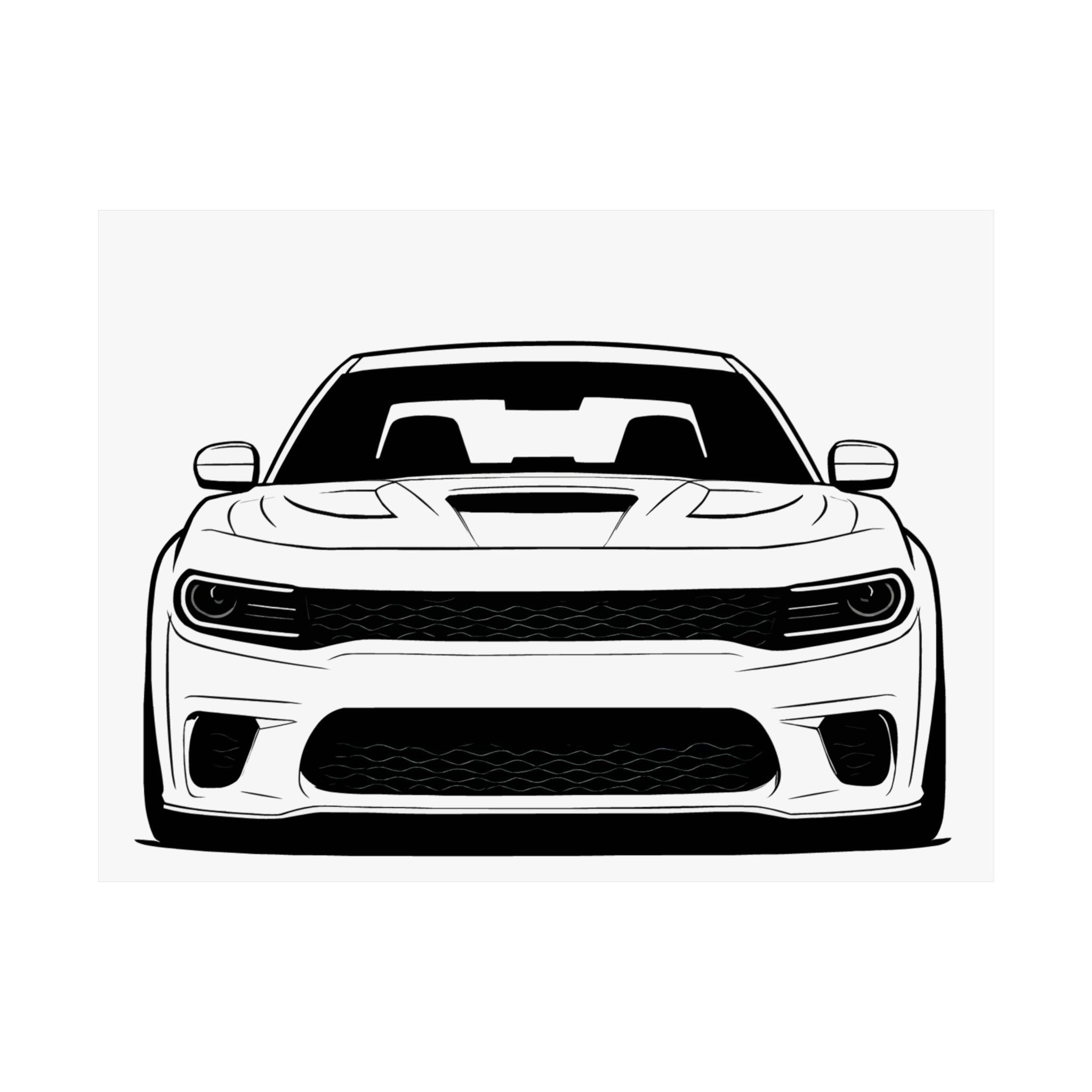 Dodge Charger SRT Hellcat Poster