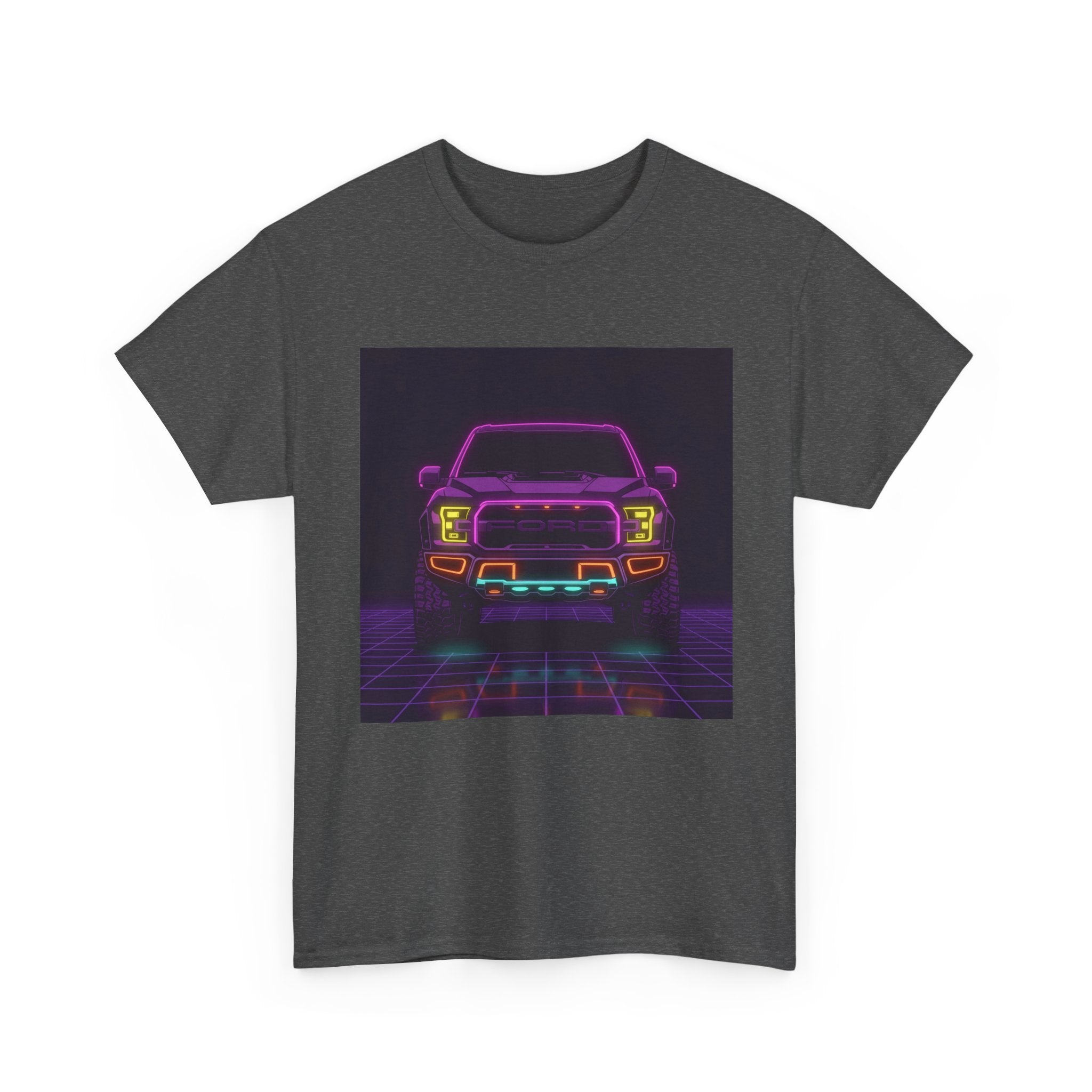 Ford F-150 Raptor Gen 2 Neon Synthwave Unisex Tee