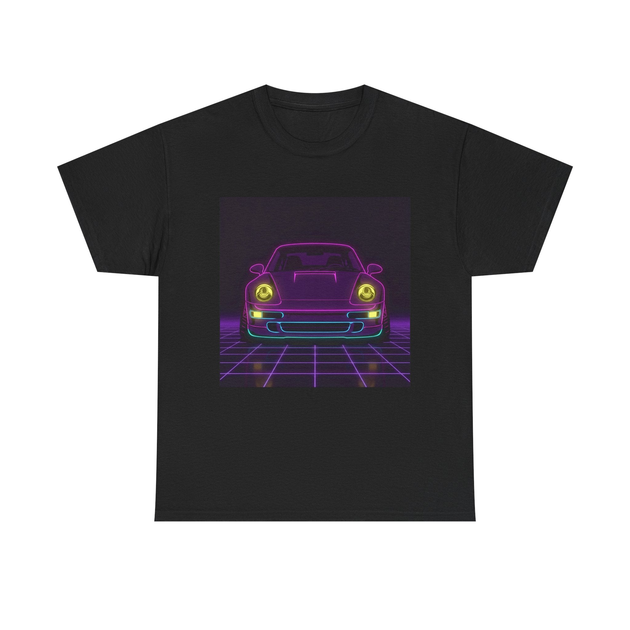 Porsche 911 (993) Neon Synthwave Unisex Tee